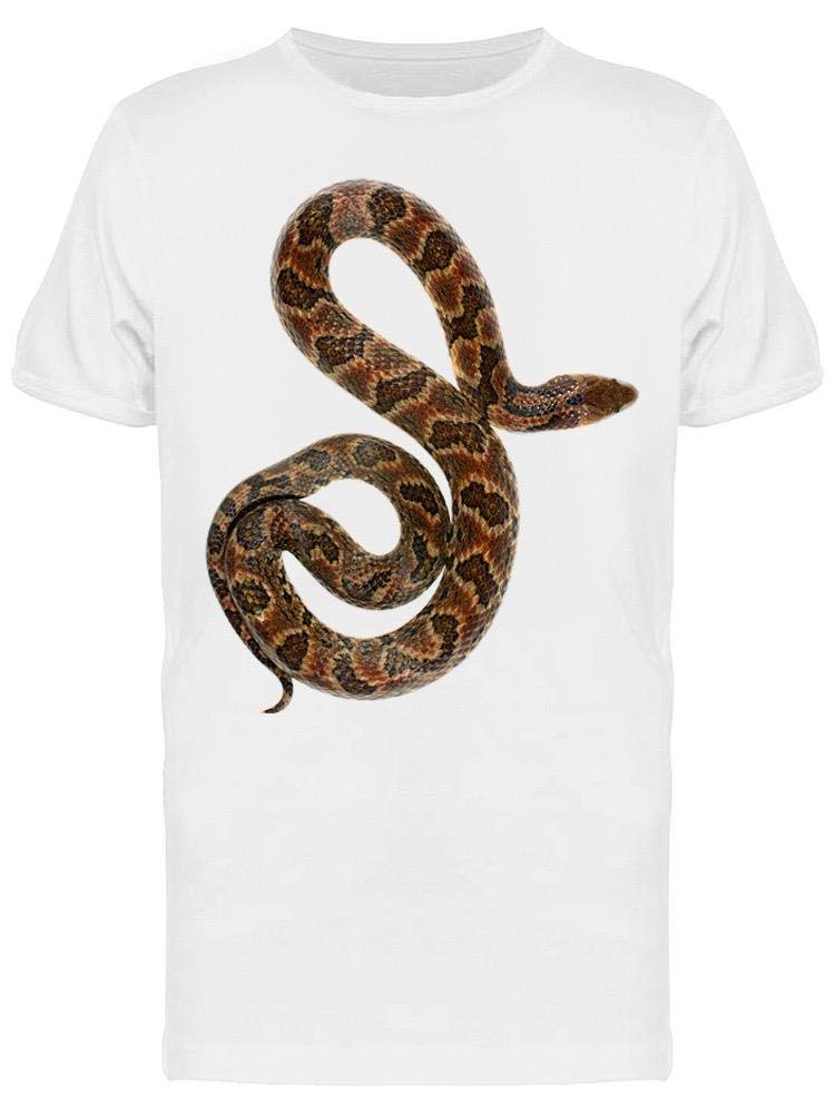 Smartprints Aa Ground Snake Graphic T-Shirt for Men - Casual Streetwear & Everyday Comfort | Perfect for Outdoors, Travel & Urban Fashion