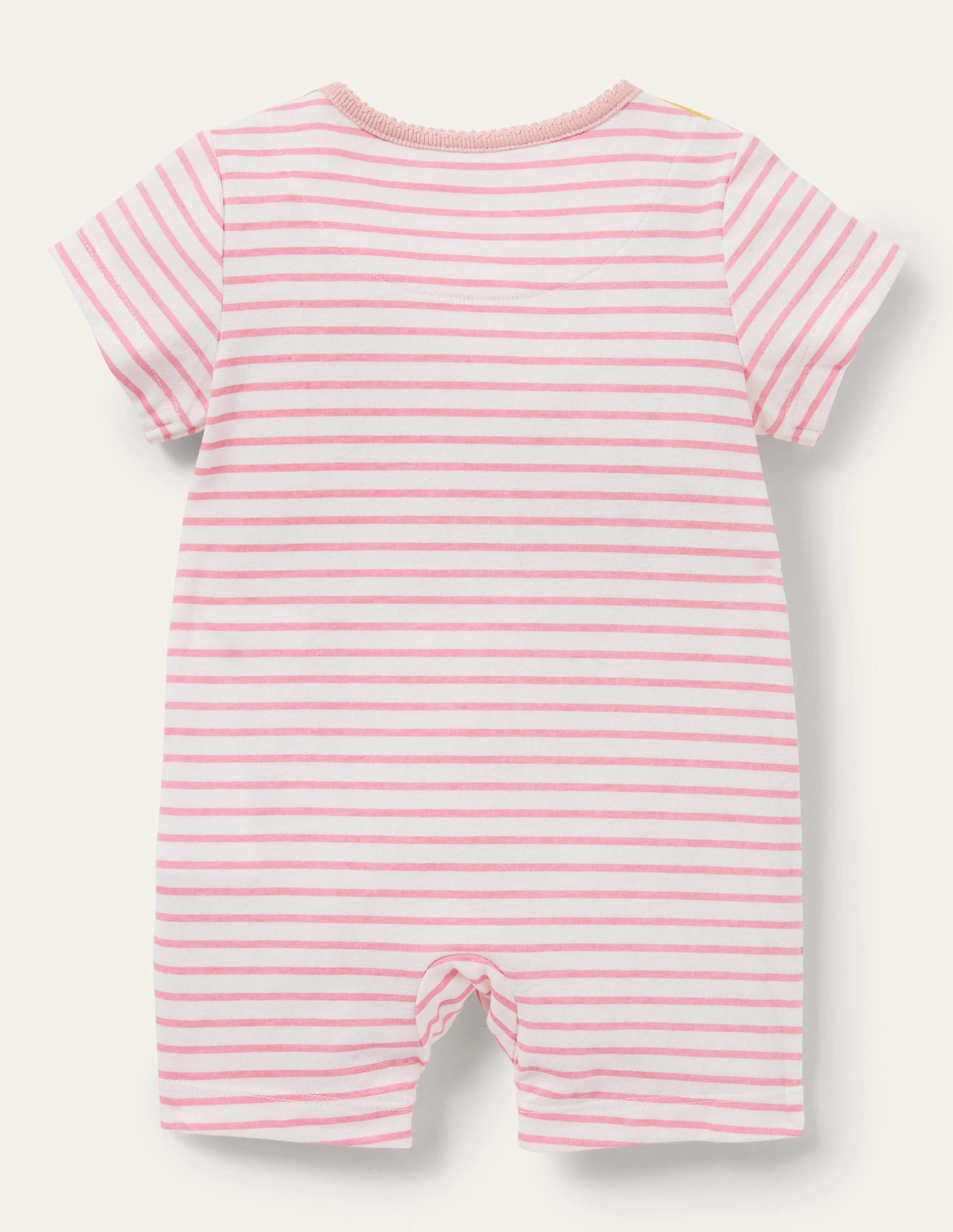 Adorable Appliqué Jersey Romper with Rainbow Animal Designs - Perfect for Baby Playdates, Photo Shoots & Everyday Comfort