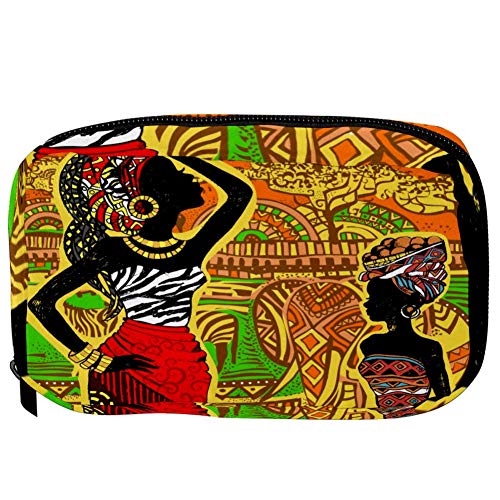 Inhomer Women's Travel Toiletry Bag - Waterproof Cosmetic Makeup Organizer Pouch for African Women | Perfect for Airplane, Gym, Camping & Business Trips