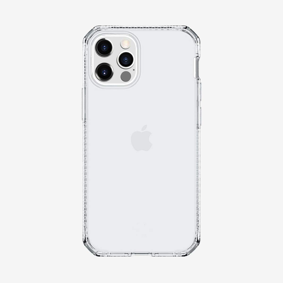 ITSKINS Spectrum 360 Clear Protective Case for iPhone 12 Pro Max - Slim Hybrid Shockproof Cover with Anti-Yellowing Technology | Military-Grade Protection | Perfect for Outdoor Activities, Work & Travel