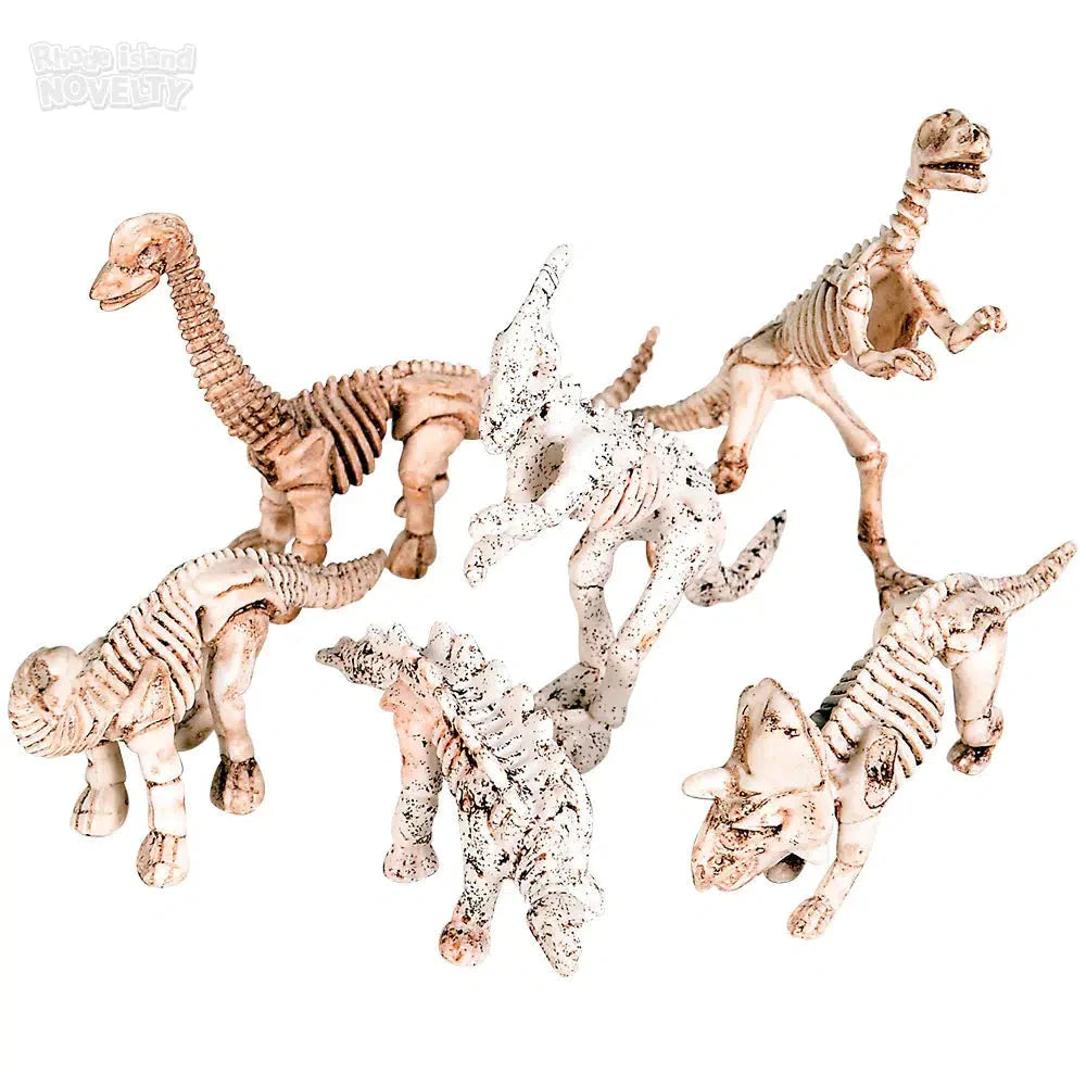 12 Piece Dinosaur Fossil Excavation Kit with Mesh Storage Bag - STEM Educational Toy for Kids, Archaeology Science Party Favors & Classroom Activities