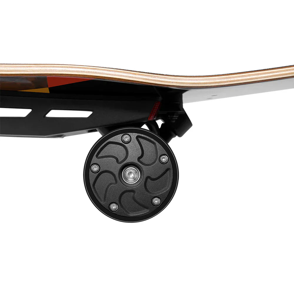 Exway Ripple ER Hub Motor Electric Skateboard with Remote Control - 159Wh Battery for Commuting & Urban Travel - High Speed Electric Longboard for Adults & Teens
