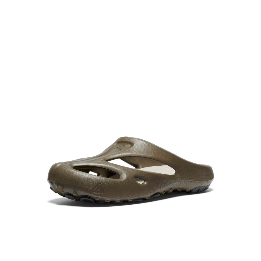 Men's Shanti Clog Sandals - Comfortable Slip-On Shoes in Canteen/Plaza Taupe for Casual Wear, Gardening & Outdoor Activities