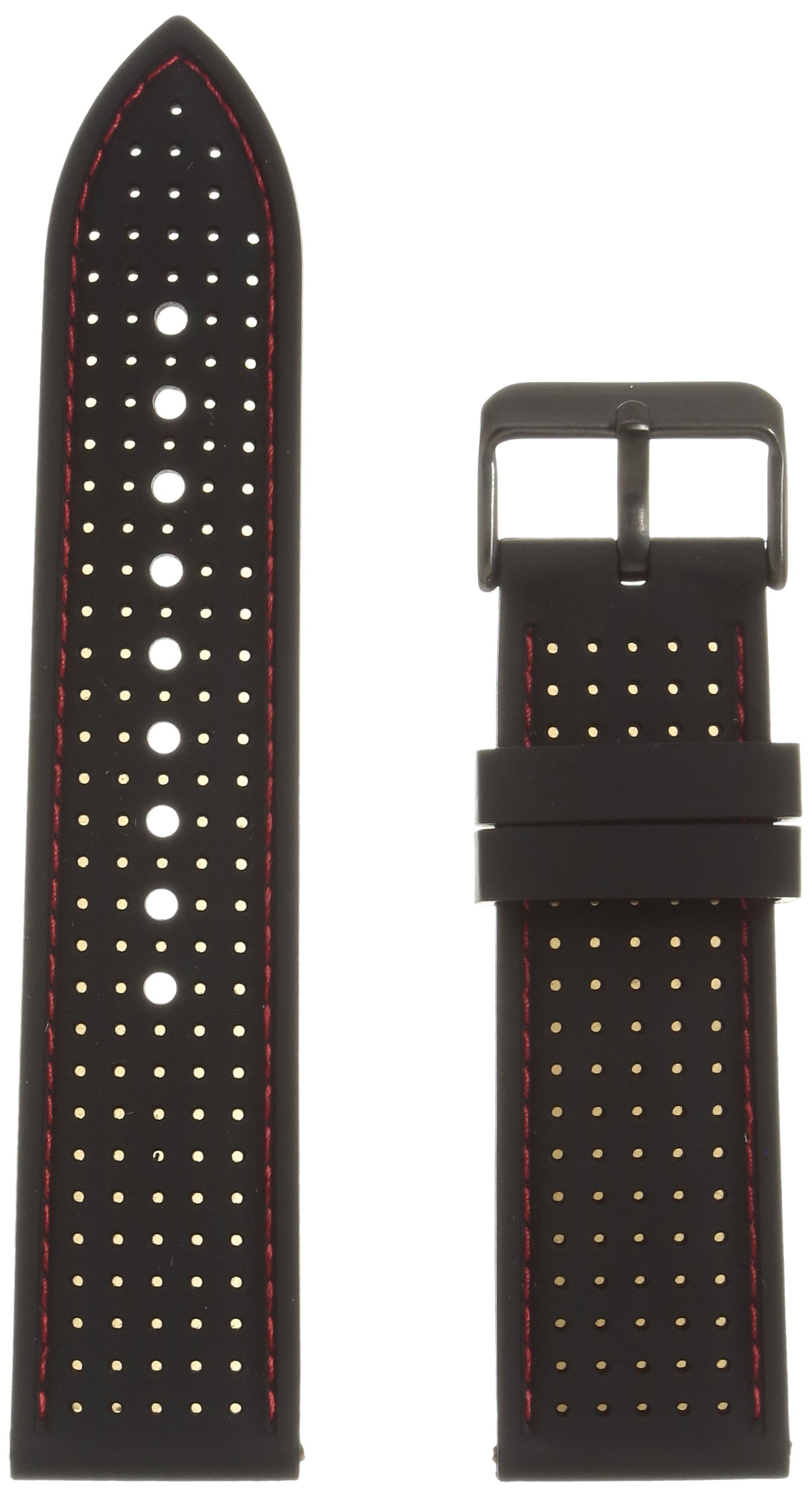 Hadley Roma MS3351RA 200 Silicone Watch Band - Durable & Comfortable Replacement Strap for Men & Women - Perfect for Sports, Work & Everyday Wear