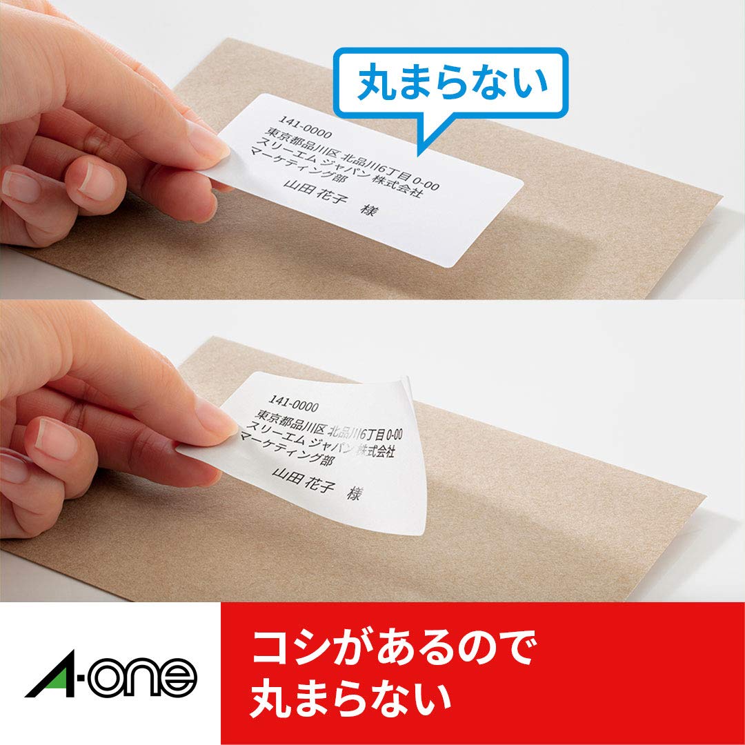 A-One 76312 High-Grade Label Stickers - 100 Sheets for Office & Organizing