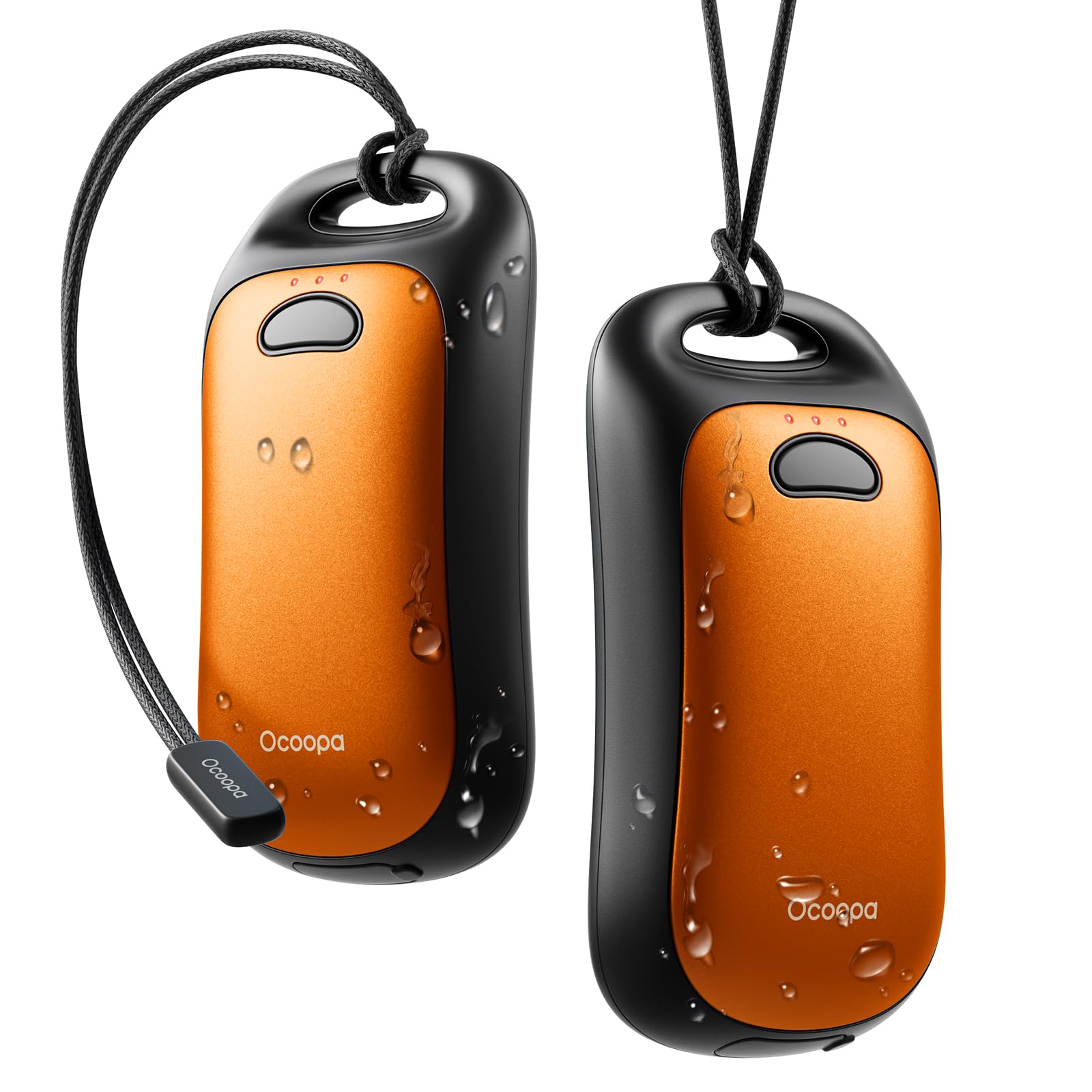 OCOOPA Magnetic Rechargeable Hand Warmers 2 Pack - IP45 Water Resistant, UL Certified, Portable Electric Hand Warmer with 9-Hour Battery Life - Perfect for Winter Sports, Camping, Hiking & Raynaud's Syndrome Relief - Great Tech Gift for Men & Women