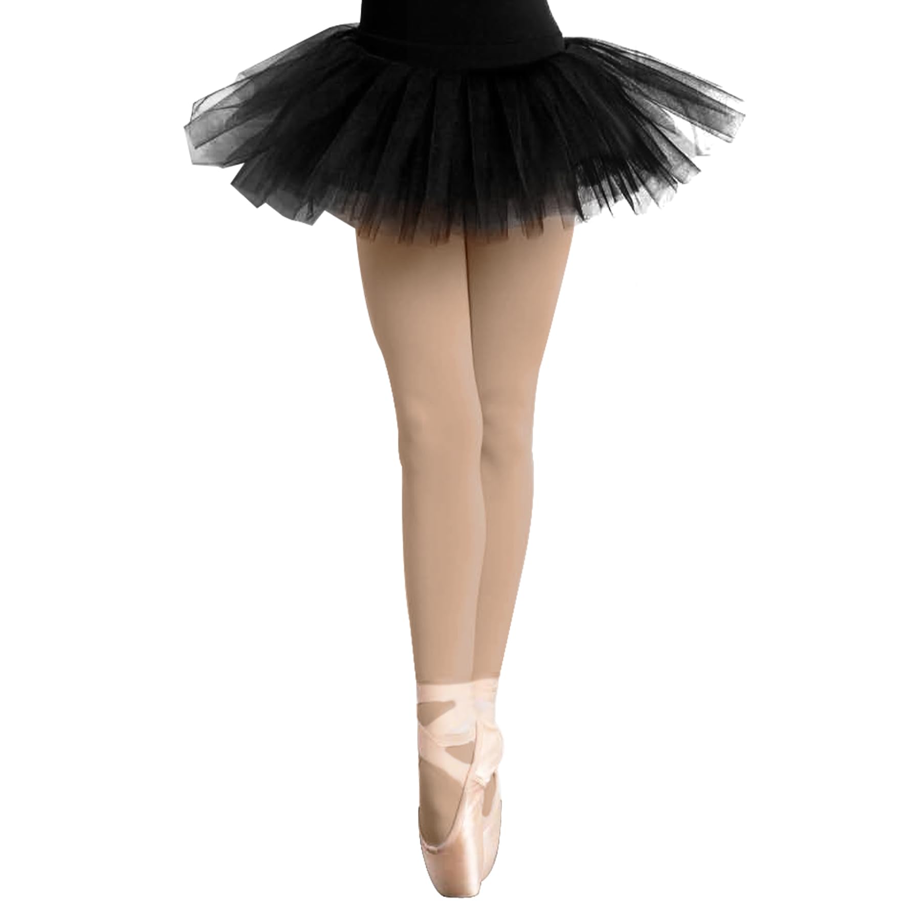 Zando Girls Ballet Tights 3-Pack - Ultra Soft Footed Dance Tights for Toddlers & Kids - Perfect for Ballet Class, Dance Recitals & Gymnastics Practice