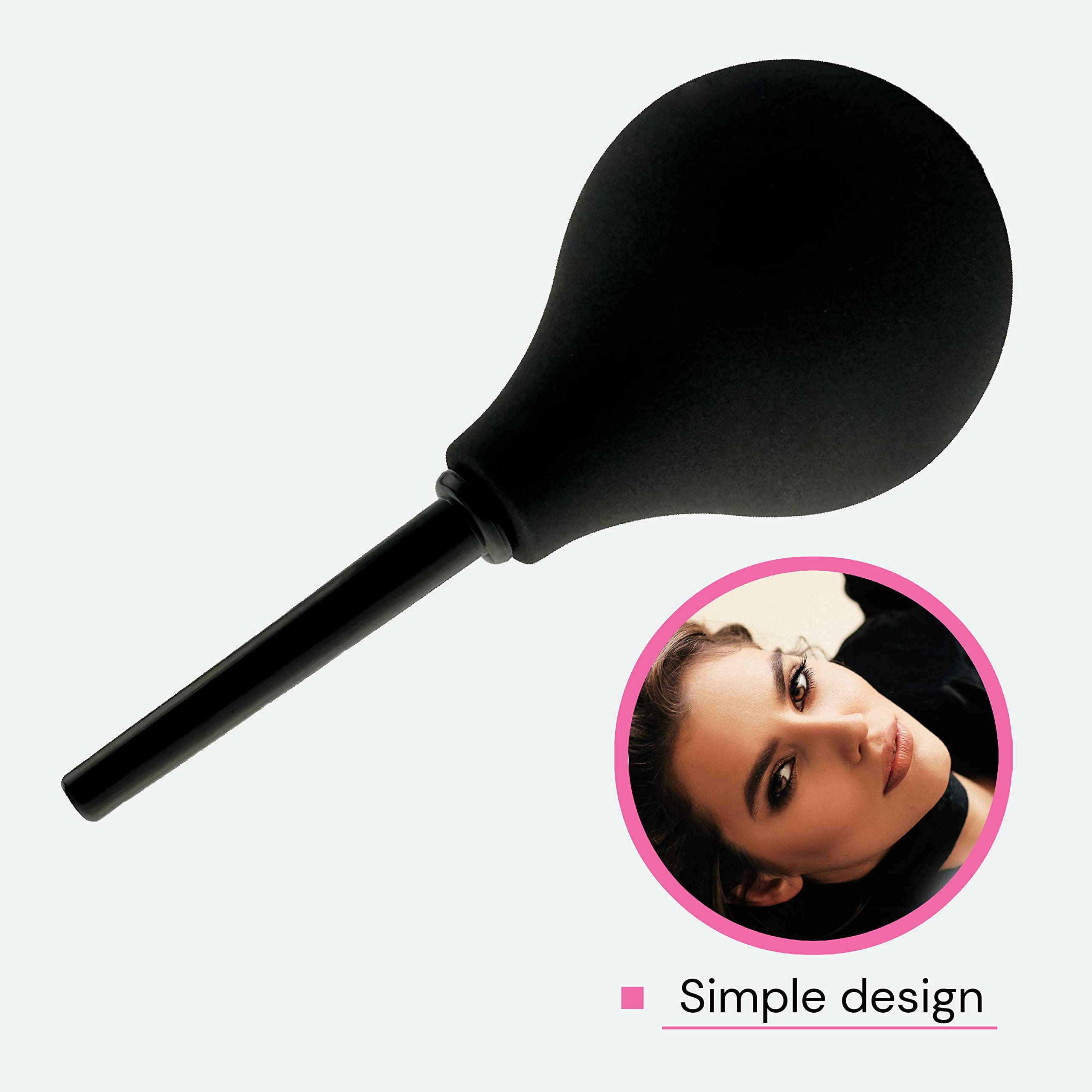 FOPS B20-1 Silicone Shower Enema Kit for Women - Vaginal & Anal Cleansing Rinse - Waterproof Bathroom Accessory for Personal Hygiene & Intimate Care
