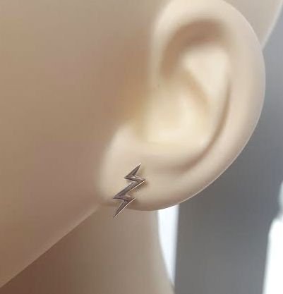 925 Sterling Silver Lightning Bolt Earrings for Women - Hypoallergenic & Tarnish-Resistant - Perfect for Everyday Wear, Gifts & Special Occasions