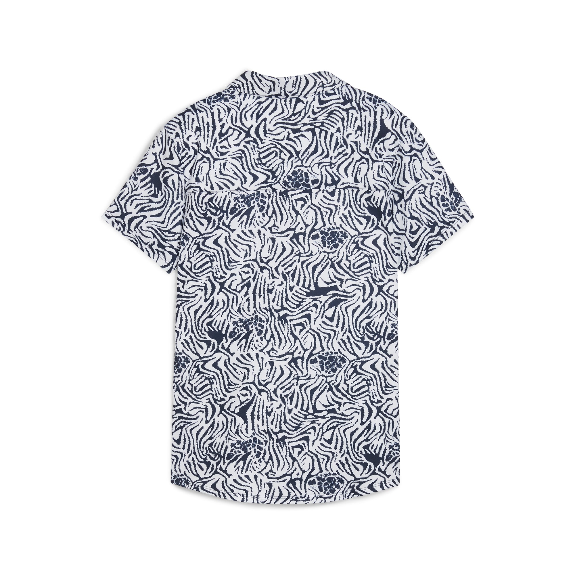 Women's CLOUDSPUN Zebra Print Golf Polo Shirt - Moisture Wicking & Breathable for Comfortable Golfing & Outdoor Activities