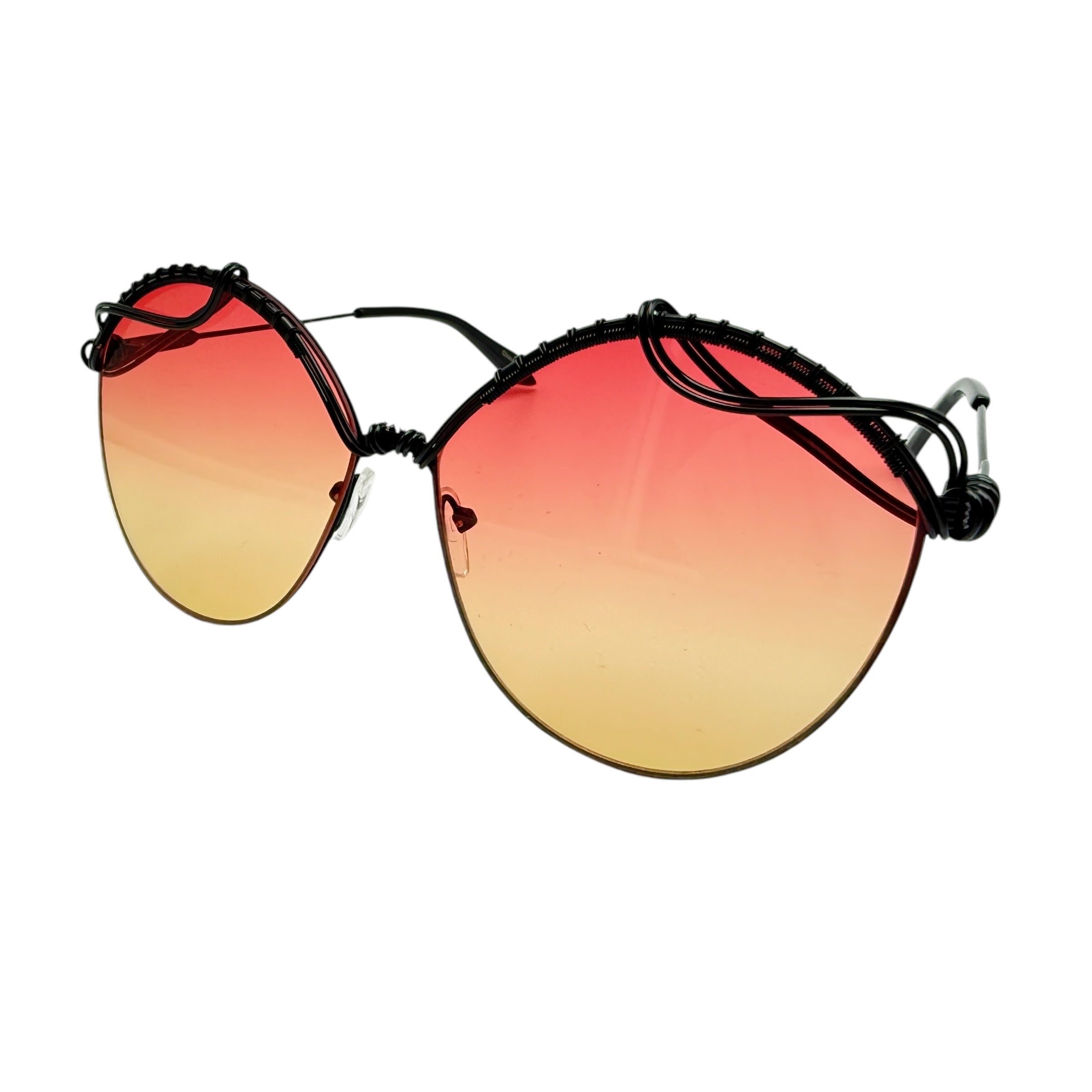 OPUS Oversized Round Sunglasses for Women - UV400 Protection, Polarized Lenses, Fashionable Retro Style - Perfect for Beach, Driving & Outdoor Activities
