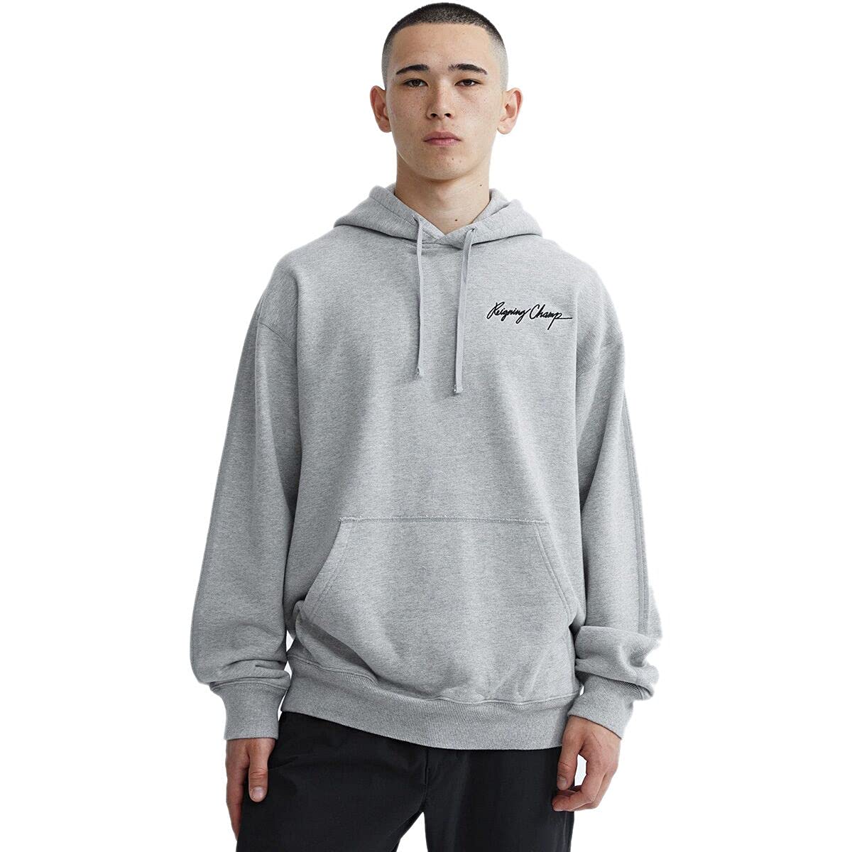 Reigning Champ Autograph Relaxed Hoodie for Men - Premium Cotton Comfort Wear for Casual Outings & Lounge