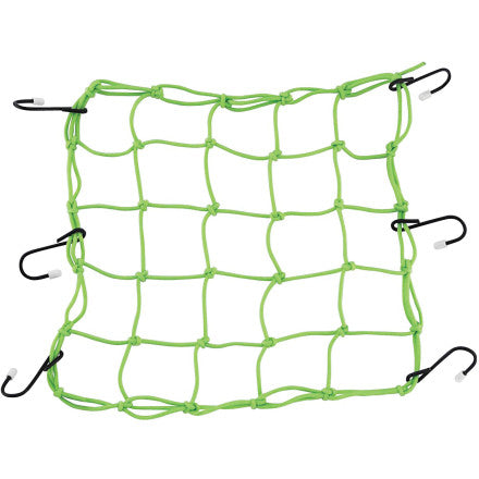 Motorcycle Cargo Net - Heavy Duty Bungee Stretchable Luggage Mesh for Secure Transport - Perfect for Motorcycle, ATV, Scooter & Bike Accessories