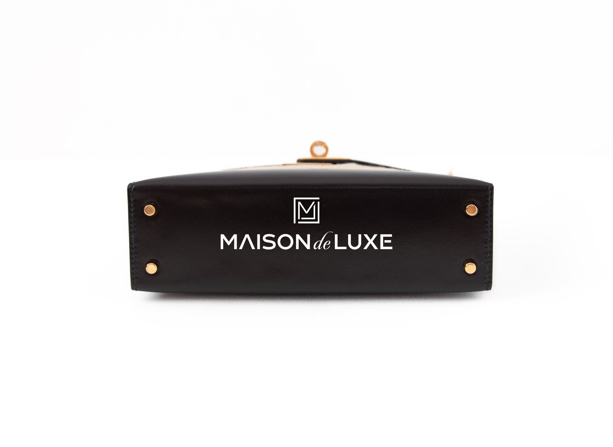 Hermes Mini Kelly II 20 Bag - Black Box Leather with Gold Hardware - Luxury Crossbody Bag for Women, Perfect for Evening Events & Special Occasions