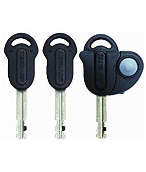 Kryptonite Evolution Series 4 Bicycle Disc Bike Lock - Heavy Duty Anti-Theft U Lock for Road & Mountain Bikes - Secure Your Bike in High Crime Areas (Red)