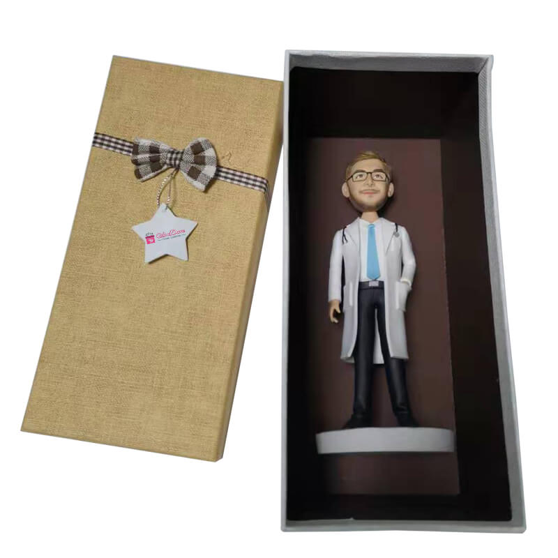 Custom Personalized Men's Bobblehead Figurine - Unique Gift for Birthday, Anniversary & Office Decor - Perfect for Sports Fans, Groomsmen & Collectors