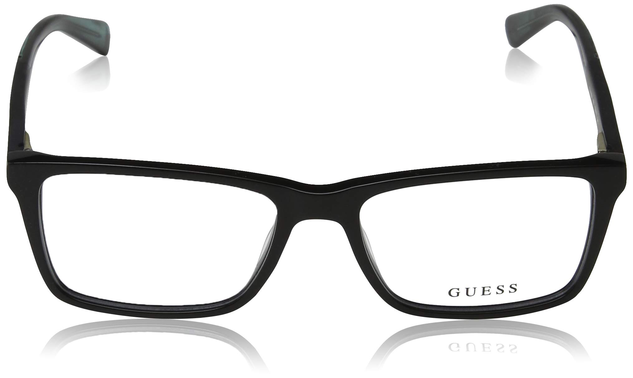 Guess Factory Black Rectangle Sunglasses for Women & Men - UV Protection, Fashionable & Lightweight - Perfect for Driving, Beach, and Outdoor Activities