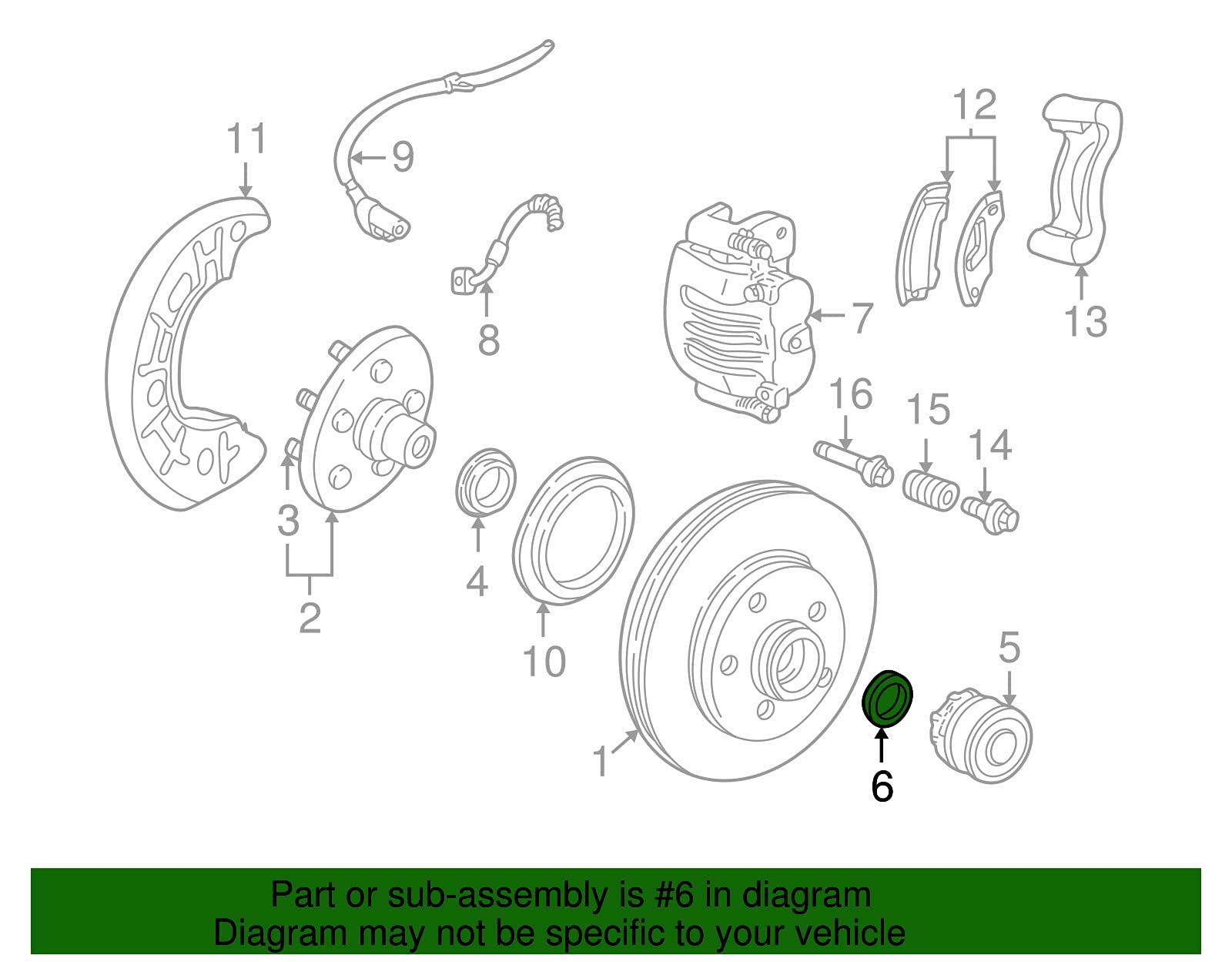 Ford F87Z-3B457-AA Retaining Ring - Genuine OEM Replacement Part for Ford Vehicles | Perfect for Transmission, Engine & Axle Assembly Repairs