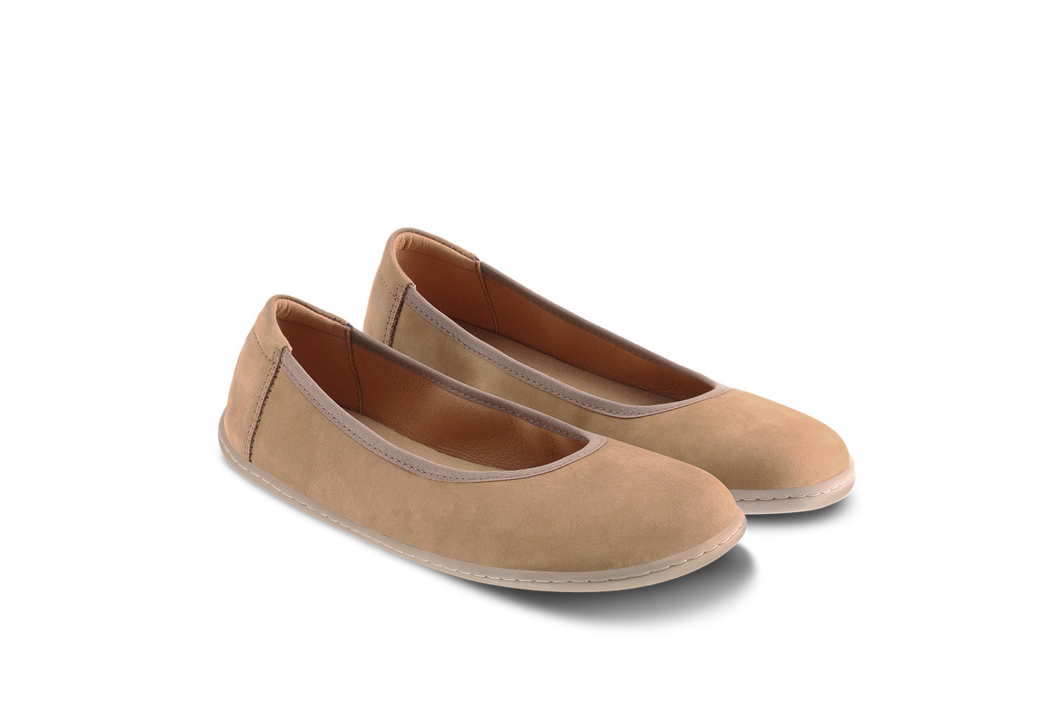 Ballet Flats for Women - Be Lenka Sophie Comfortable Toffee Brown Shoes | Clearance Sale | Perfect for Work, Travel & Casual Outfits