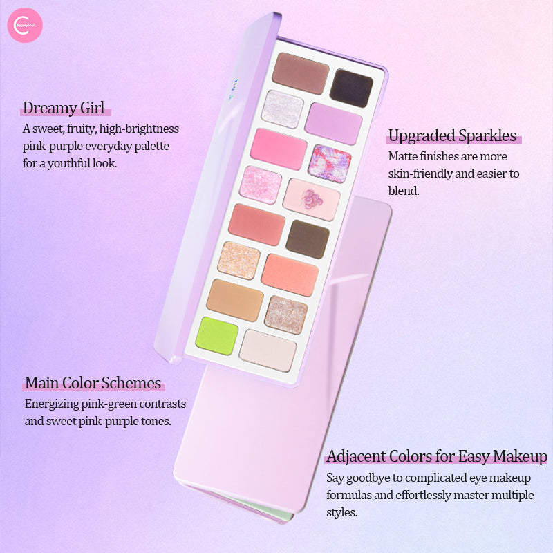 CHEERYEP 16-Color Natural Star Eyeshadow Palette - Long Lasting, Highly Pigmented Makeup for Day & Night Looks - Perfect for Parties, Weddings, and Everyday Wear