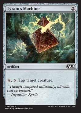 Magic: the Gathering - Tyrant's Machine (238/269) - Magic 2015 MTG Card - Collectible Trading Card Game for Deck Building & Strategy Battles - Perfect for Casual Play & Competitive Tournaments