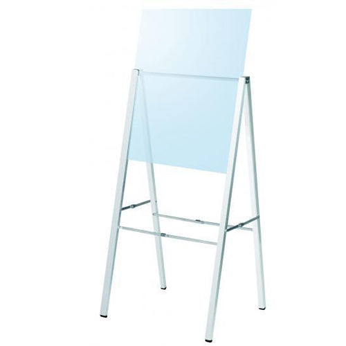 24x36 A-Frame Collapsible Sign Holder - Double-Sided Sidewalk Advertising Board for Stores, Restaurants & Events - Indoor/Outdoor Use