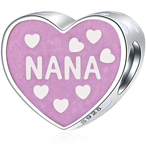 Nana Heart Charms