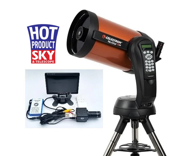 NexStar 8SE Telescope with Advanced GPS & AutoAlign - Complete Astronomy Package for Stargazing, Astrophotography & Celestial Observation