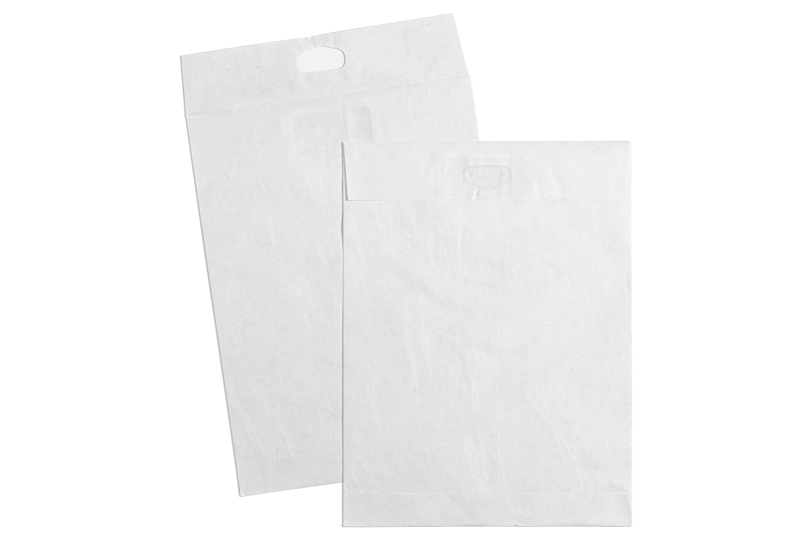 JAM PAPER Tyvek Tear-Proof Open End Catalog Peel & Seal Envelopes - 9x12 Inches - White - 500 Pack Bulk - Durable Mailing Solution for Business Documents, Invoices & Marketing Materials