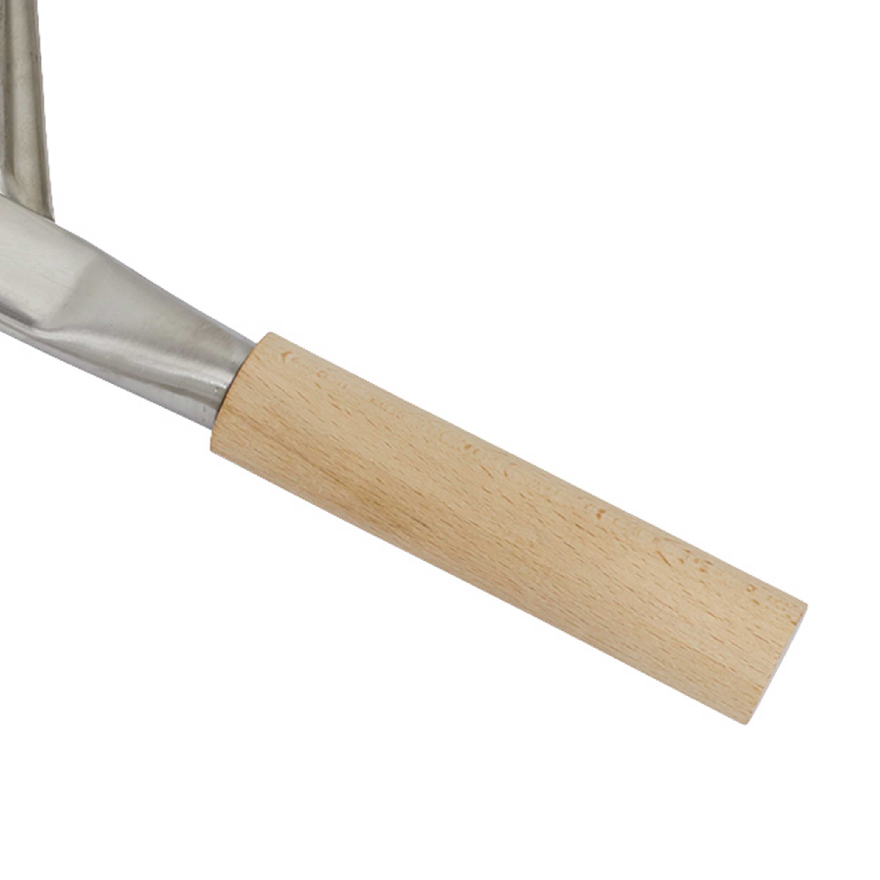 Premium Stainless Steel Pizza Peel with Wooden Handle - 11