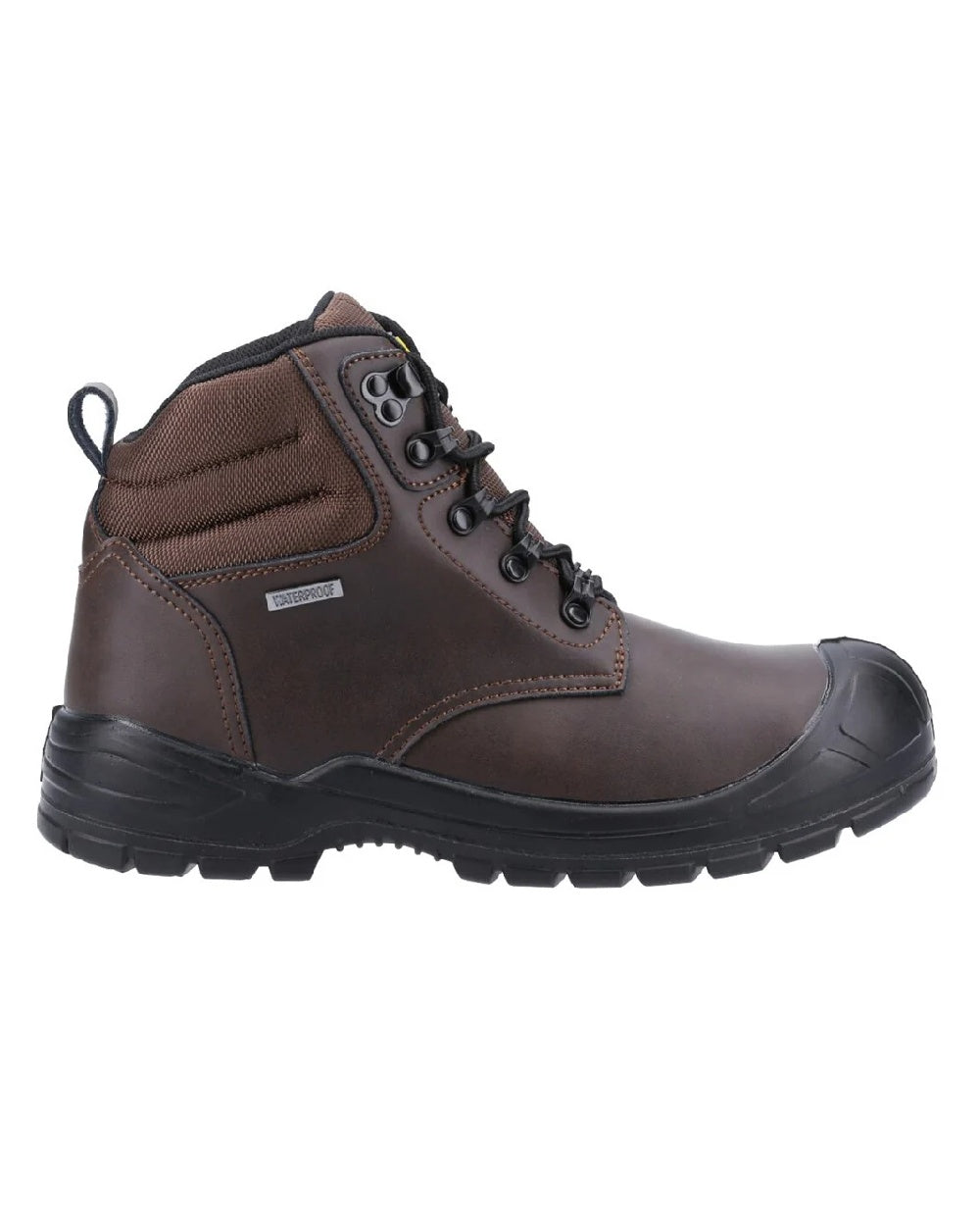 Amblers Safety Men's AS241 Waterproof Steel Toe Work Boots - Slip Resistant, Electrical Hazard Protection for Construction, Warehouse & Outdoor Jobs