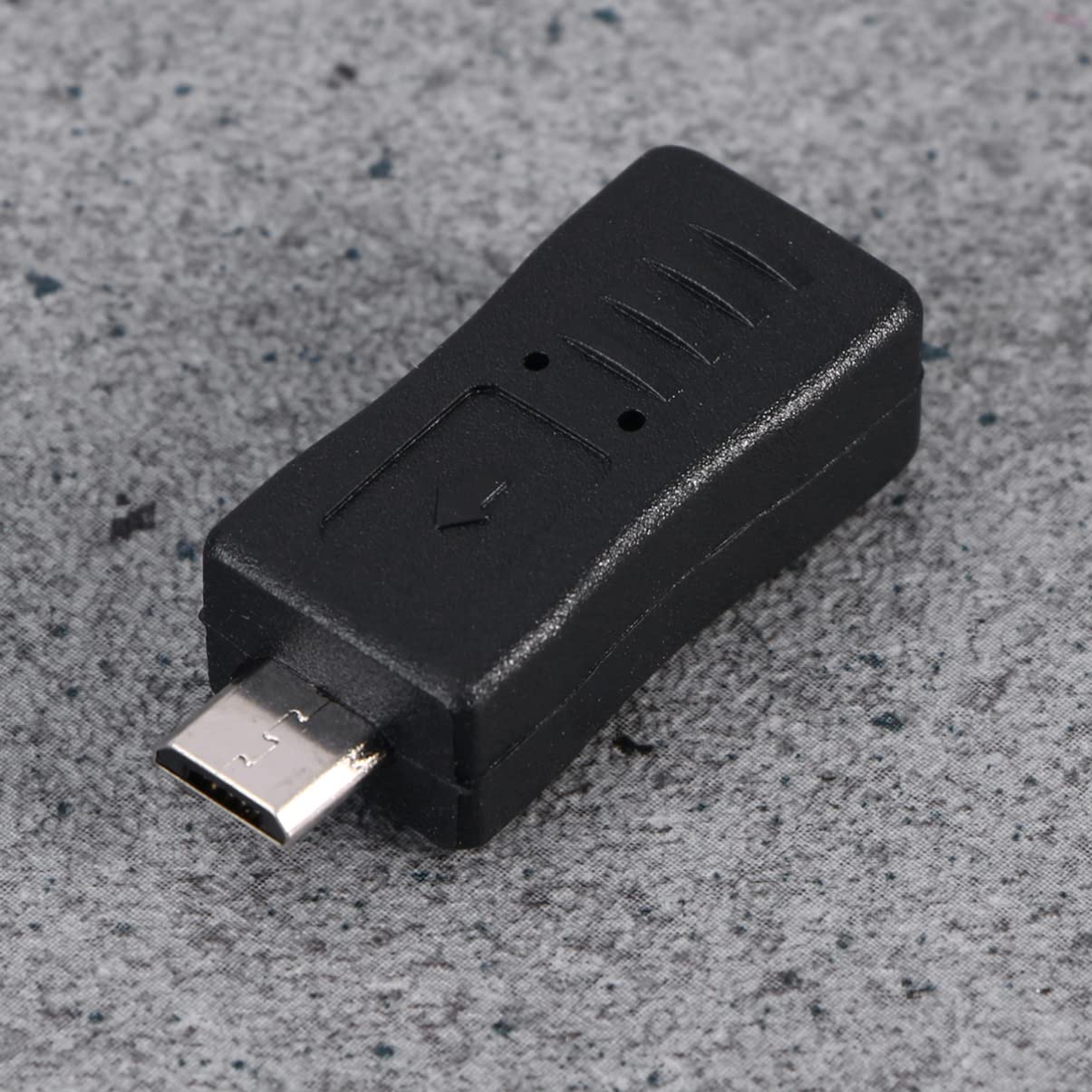 Micro USB to Mini USB Adapter - Male to Female Converter for Smartphones & Electronics | Perfect for Charging, Data Transfer & Device Connectivity