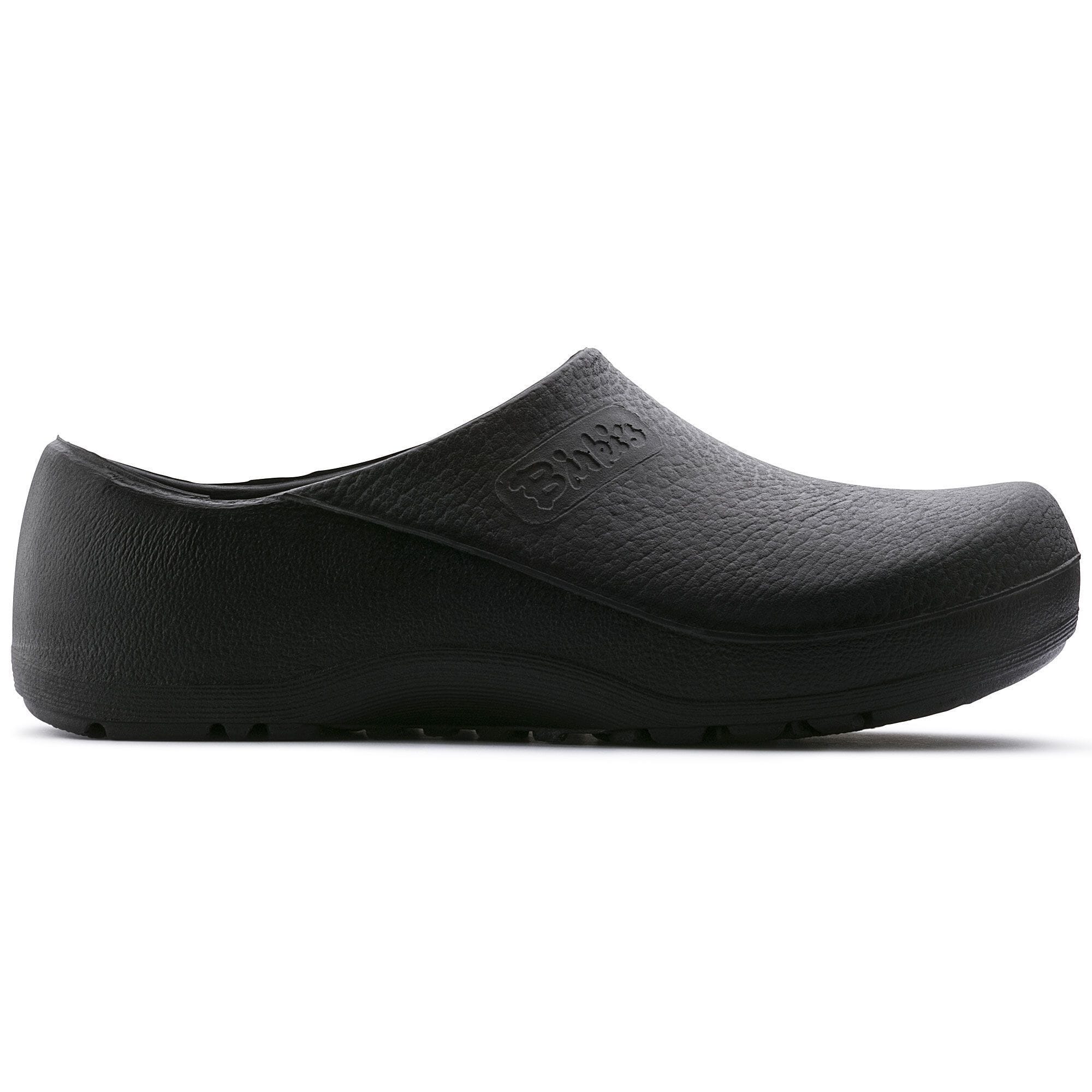Birkenstock Profi Birki Black Polyurethane Unisex Clogs - Slip-Resistant Kitchen & Medical Shoes for Chefs, Nurses & Healthcare Workers