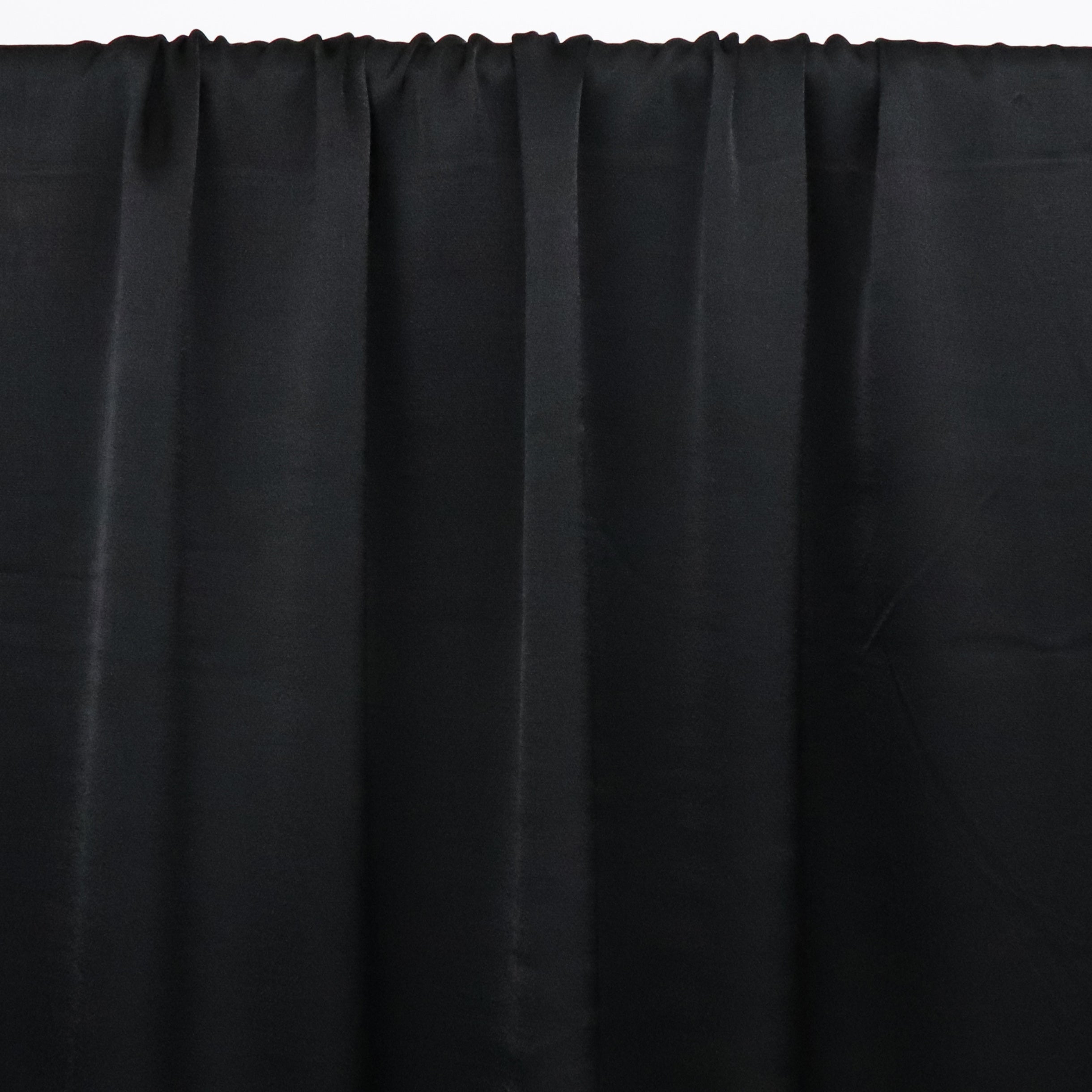 Premium Viscose Satin Fabric - Soft & Luxurious Black Satin Material for Dresses, Scarves & Home Decor
