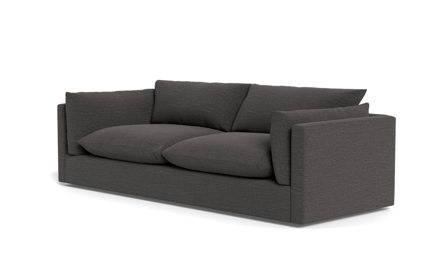 Soco 95 Sofa - Modern 3-Seater Fabric Couch for Living Room, Comfortable and Stylish Home Furniture - Perfect for Lounging, Entertaining, and Family Gatherings