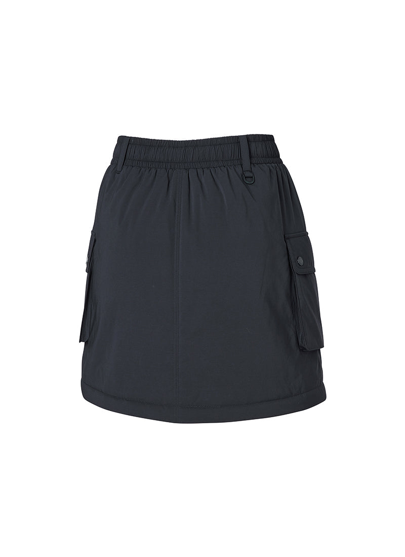 Stylish Out Pocket Padded Mini Skirt for Women - Comfortable Stretch Denim Short Skirt with Pockets - Perfect for Casual Wear, Night Out, and Summer Fashion