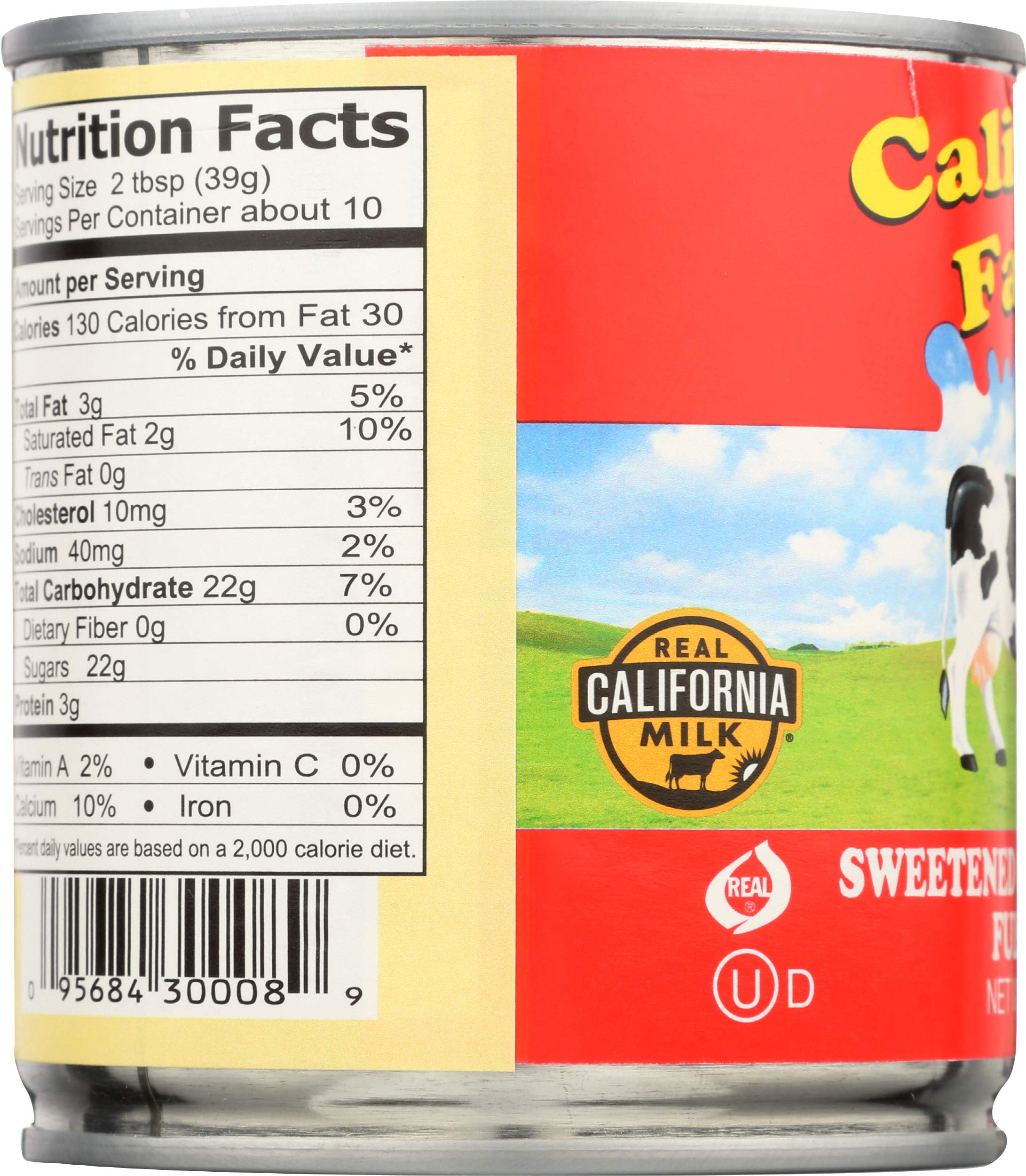 California Farms Sweetened Condensed Milk - 24 Pack (14 Fl Oz Each) - Perfect for Baking, Coffee & Desserts | Rich & Creamy Milk for Recipes