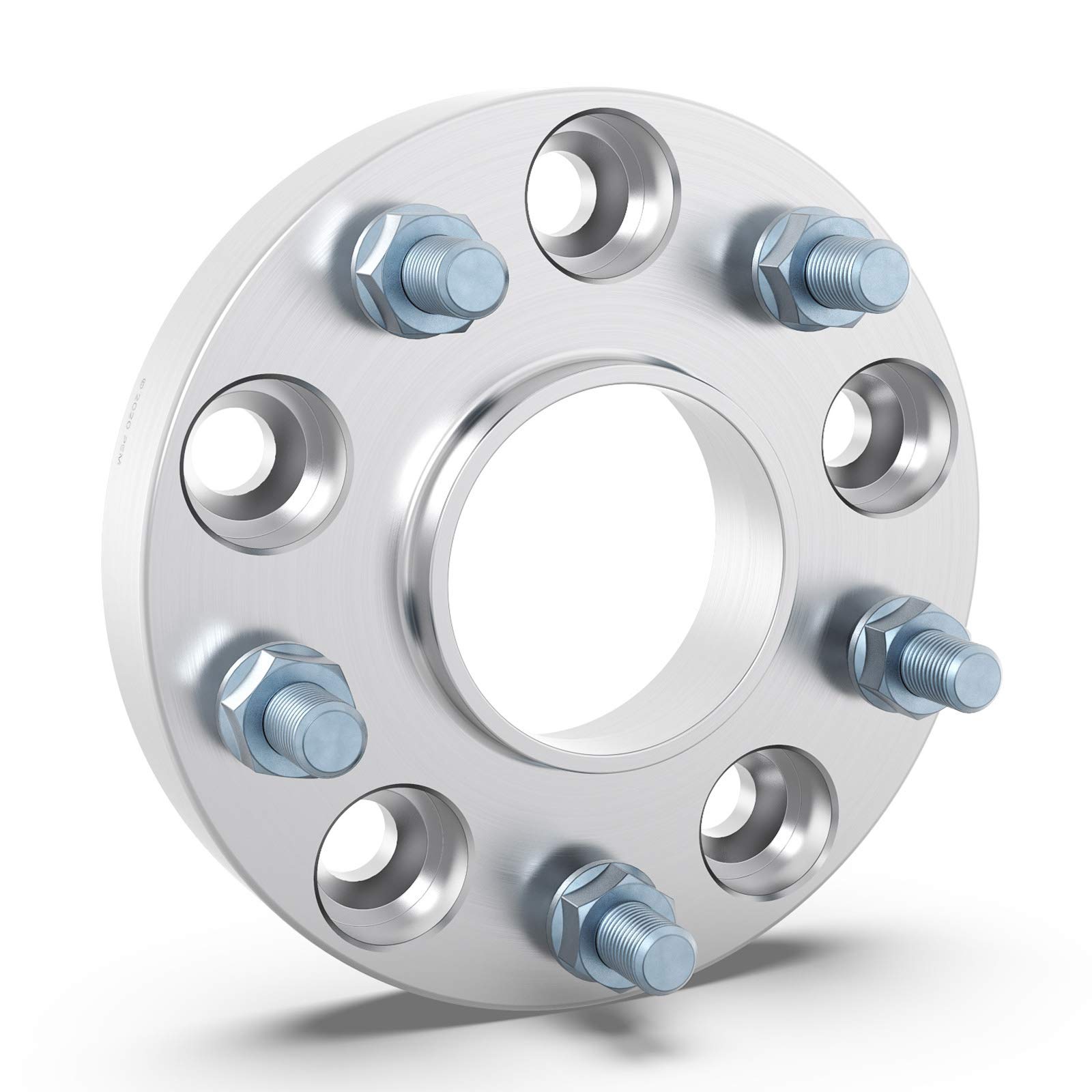 RockTrix 2-Piece 1.25 Inch Hubcentric Wheel Spacers 5x4.5 Bolt Pattern (71.5mm Bore, 1/2x20 Studs) - Compatible with Jeep Cherokee XJ, Grand Cherokee ZJ, Wrangler YJ/TJ, Liberty KJ/KK (Fits 32mm 5x114.3) - Perfect for Off-Roading, Lifting & Custom Wheel Fitment