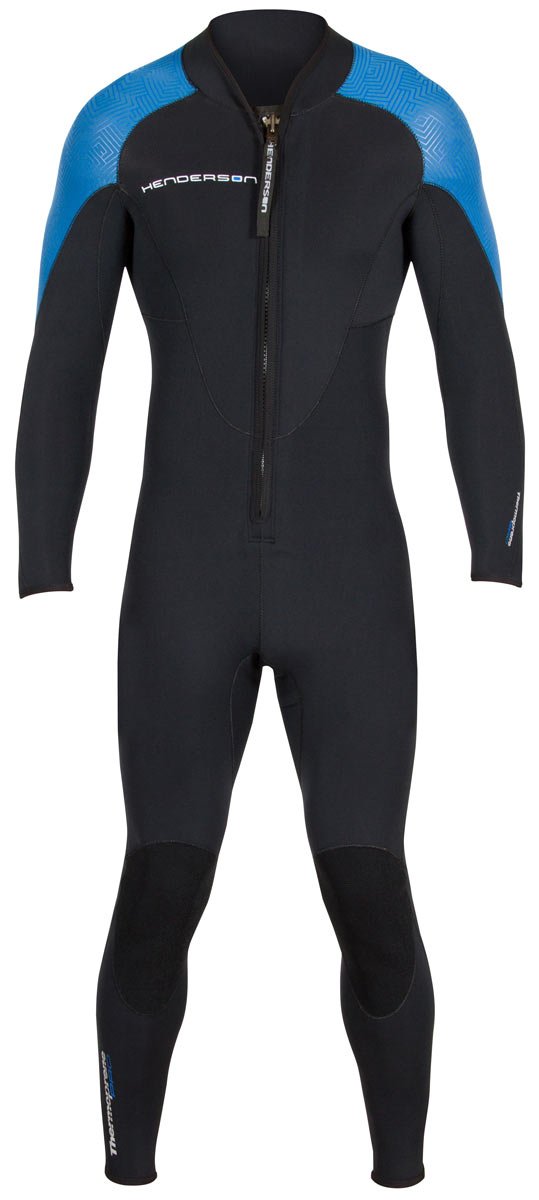 Henderson 3mm Thermoprene Pro Men's Front Zip Wetsuit - Scuba Diving, Surfing & Cold Water Swimming Gear