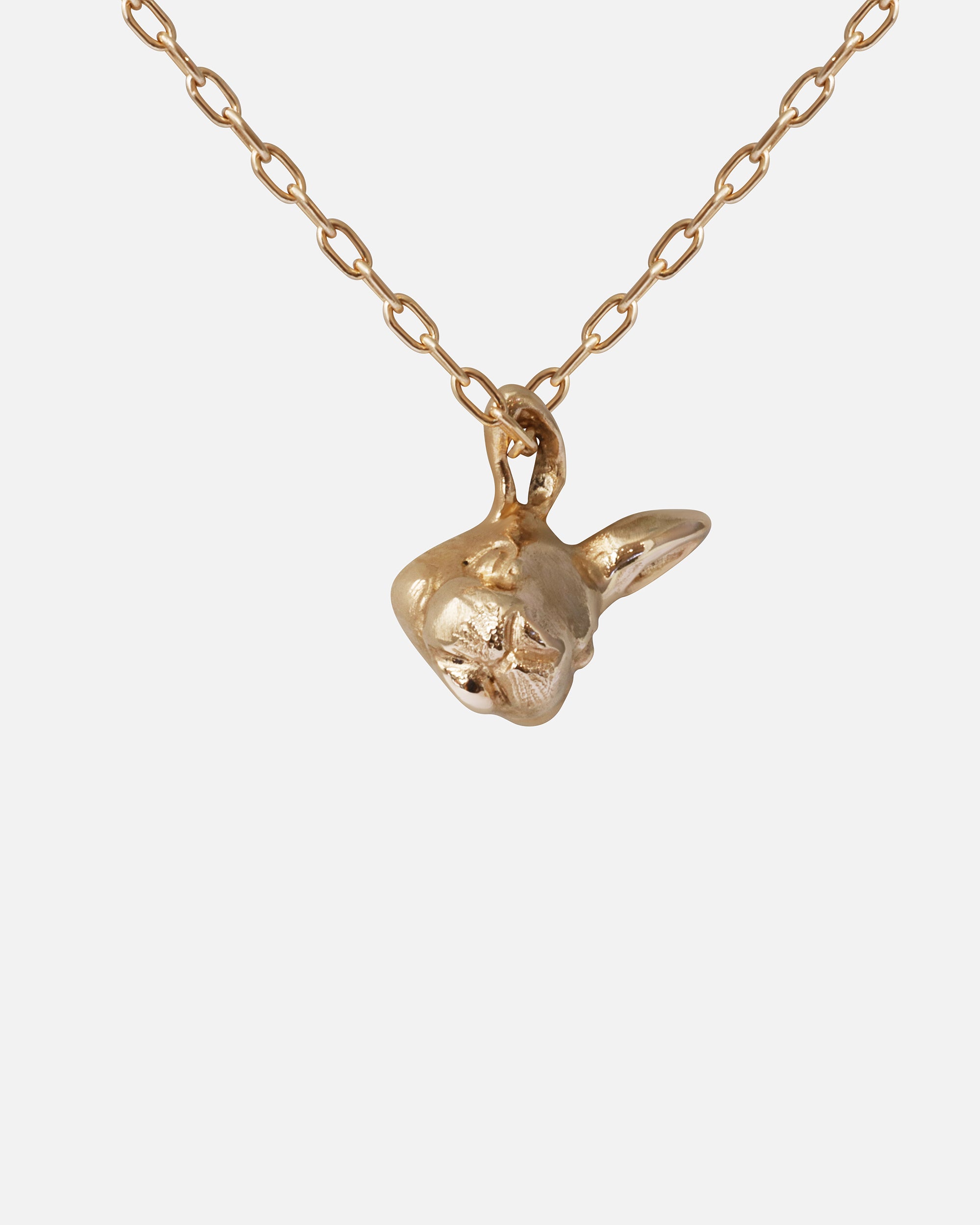 Toki Rabbit Pendant Necklace - Cute Bunny Jewelry for Women & Girls - Sterling Silver or Gold Plated Charm - Perfect Gift for Birthday, Valentine's Day & Everyday Wear