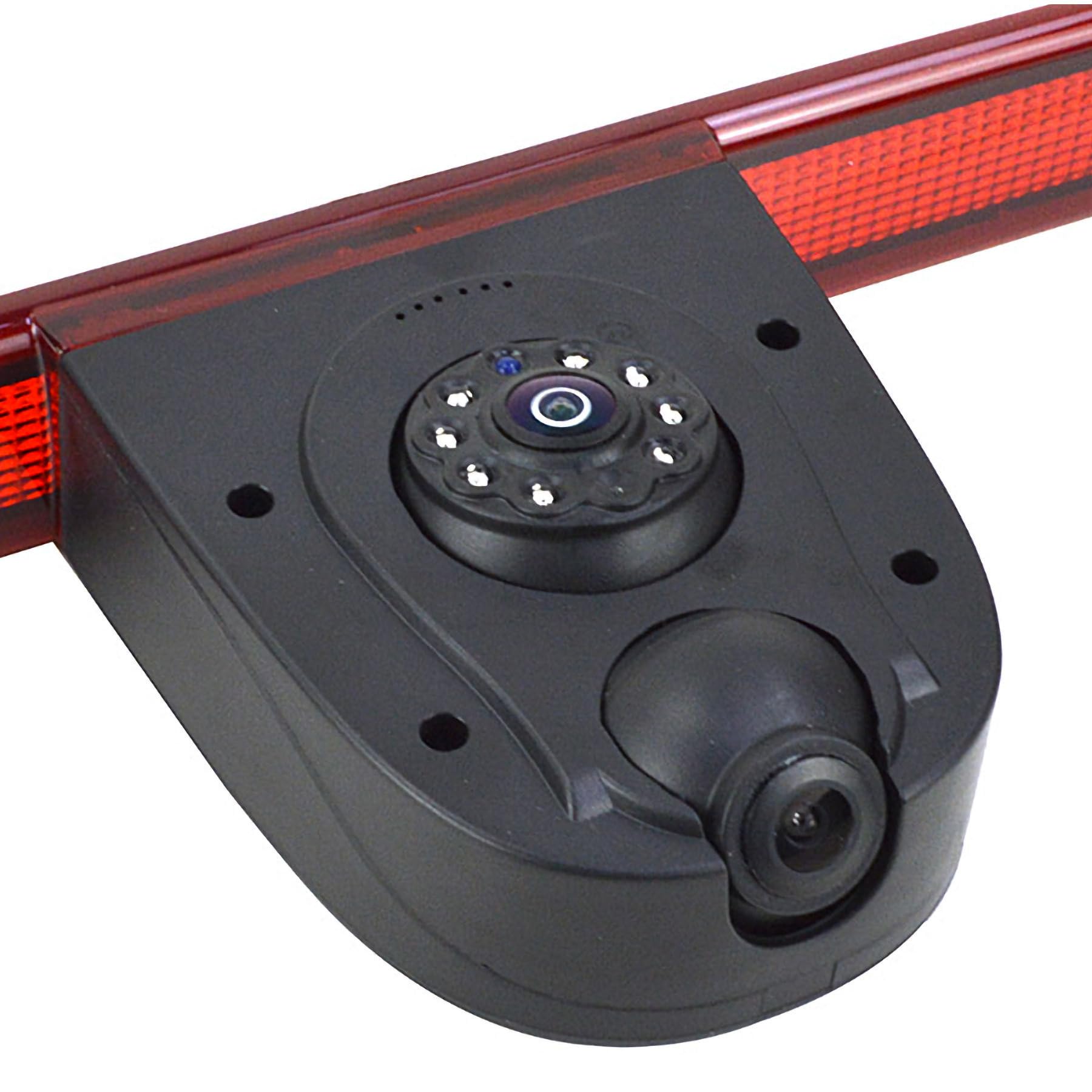 Dolphin Automotive Dual Rear View Parking Camera with 4.3