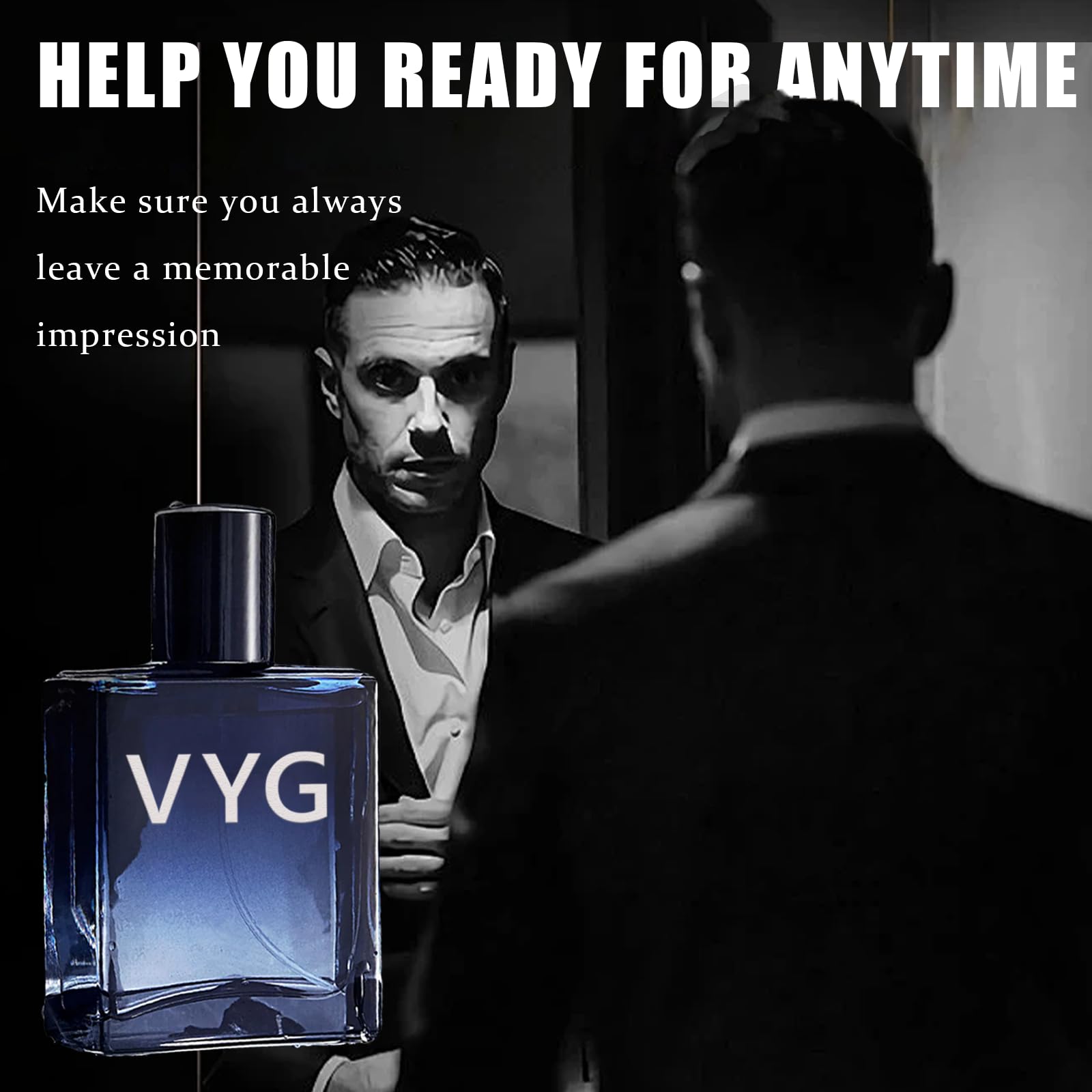 Premium VYG Cologne for Men - Seductra Scented Fragrance, Long-Lasting Eau de Toilette (1.7oz/50ml) - Perfect for Date Nights, Office & Special Occasions