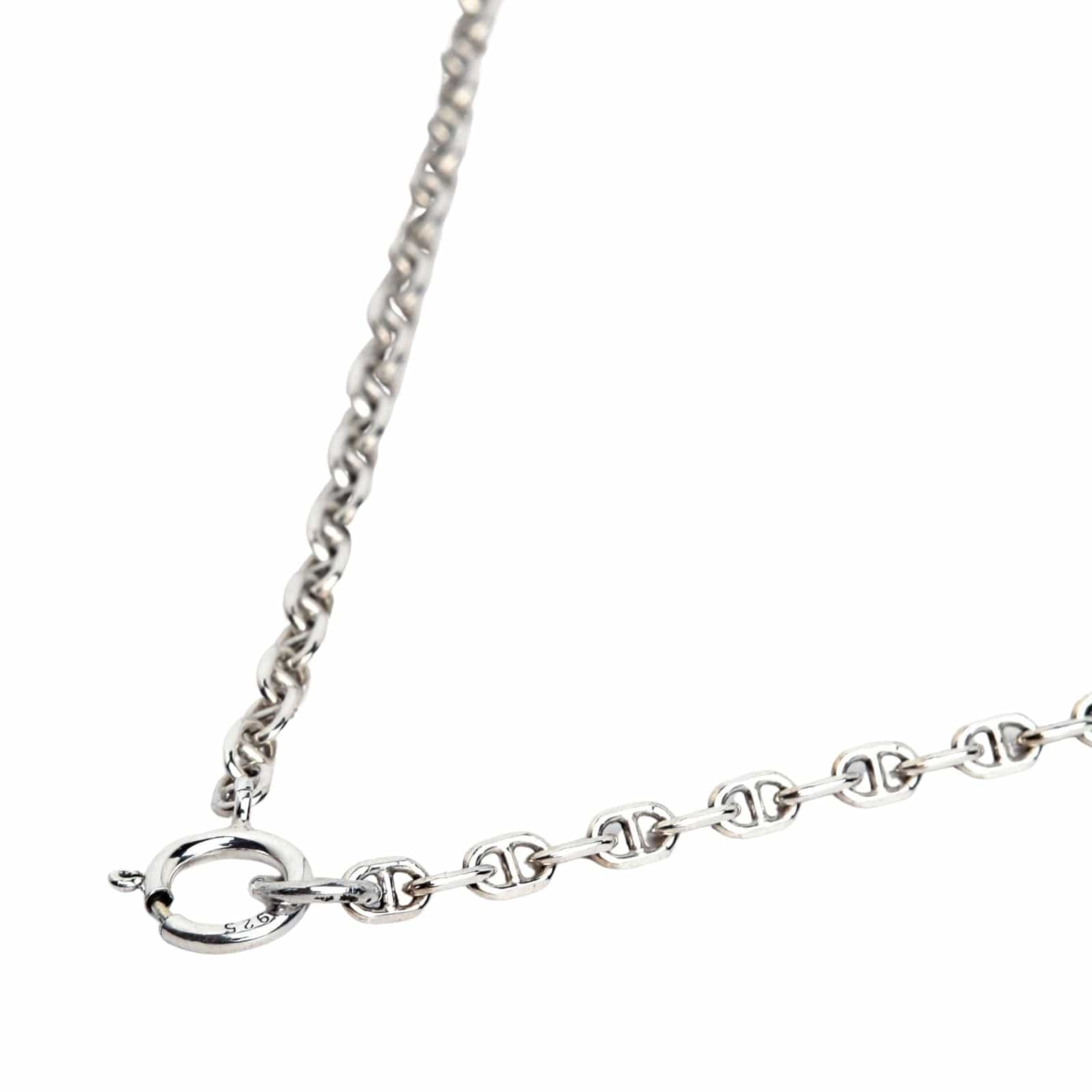 2mm Anchor Link Chain Sterling Silver Necklace for Women - Dainty & Elegant Jewelry Gift for Her - Perfect for Everyday Wear, Layering, and Special Occasions