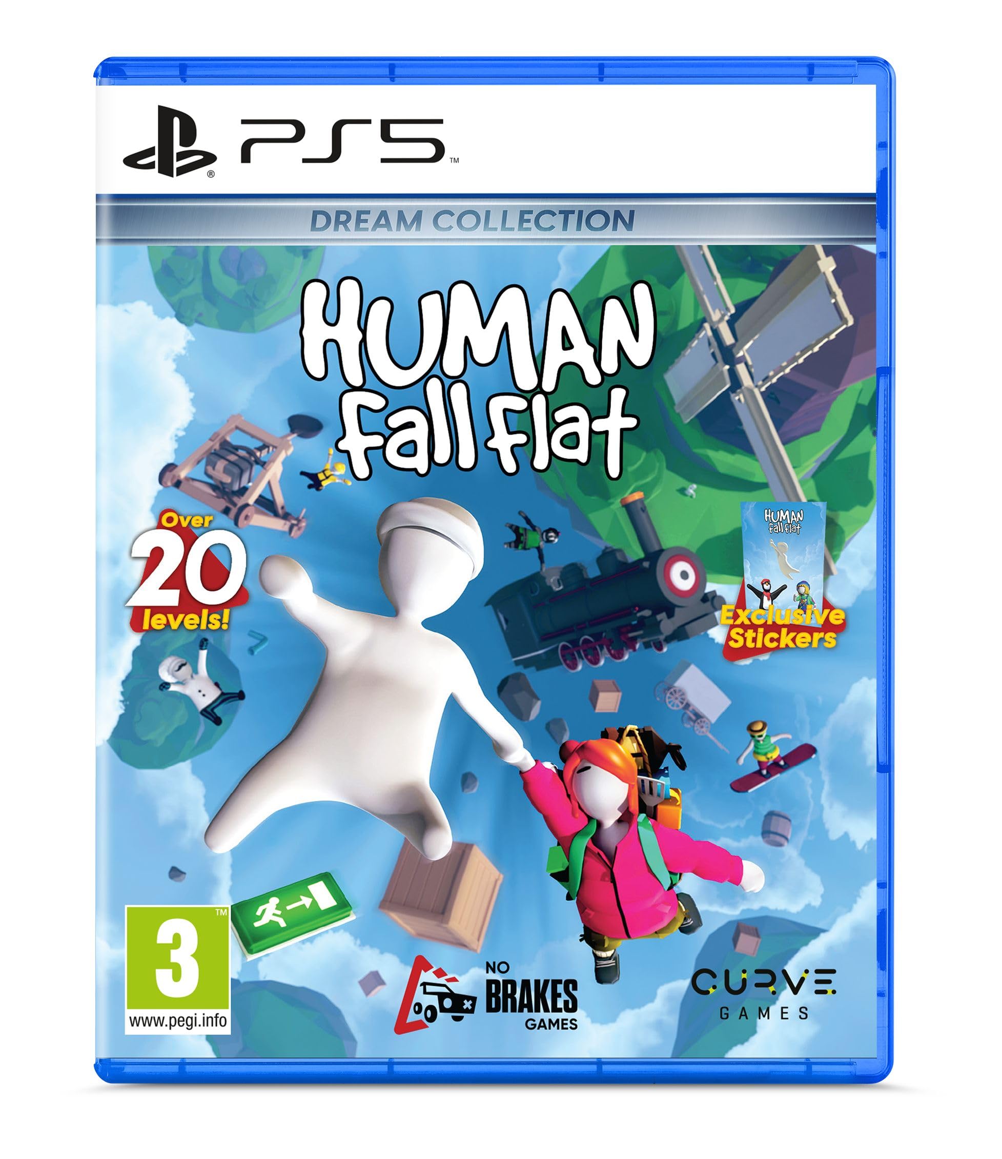 Human Fall Flat Dream Collection - PS5 Game | Physics Puzzle Adventure for PlayStation 5 | Perfect for Family Game Nights & Party Entertainment