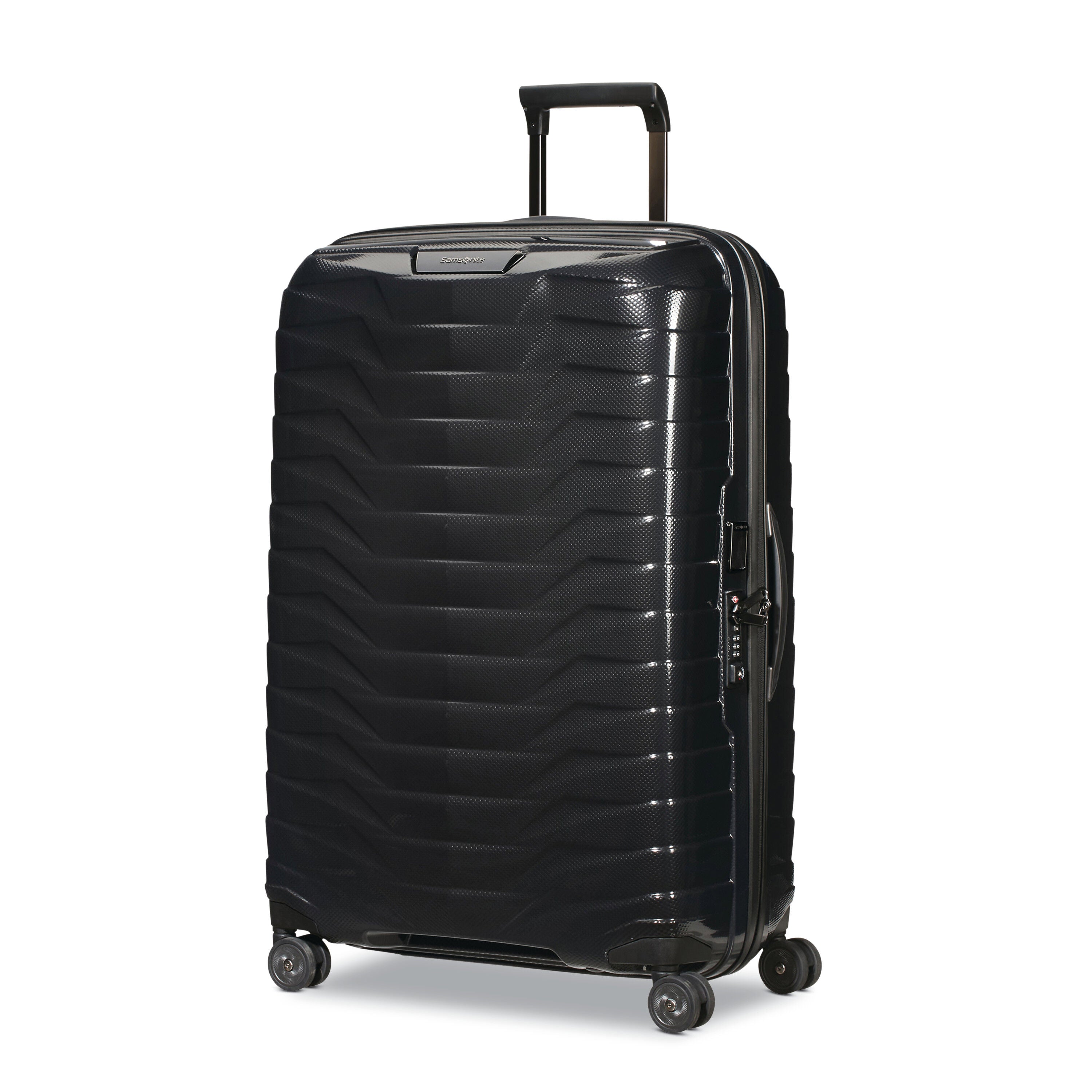 Samsonite Proxis Spinner 3-Piece Expandable Luggage Set with TSA Lock - Lightweight Hardshell Suitcase for Business Travel & Family Vacations