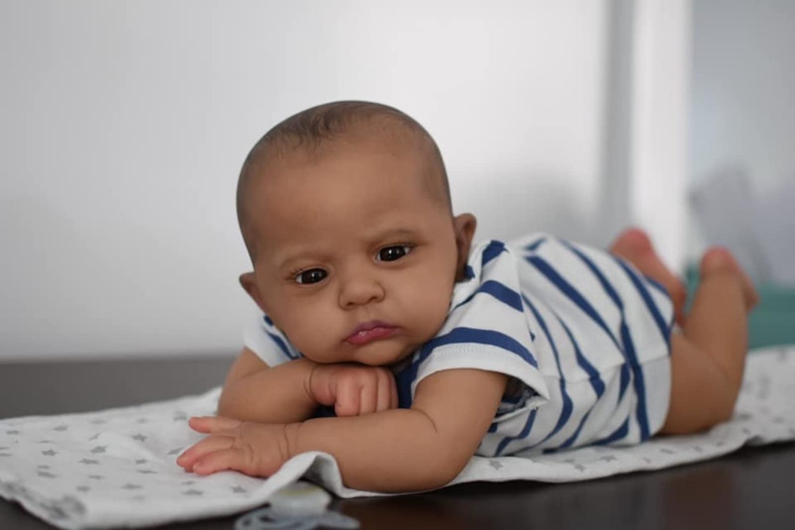 18 Inch Realistic Reborn Baby Doll - Lifelike Newborn Doll Looks Like a Real Baby, Perfect Christmas Gift for Kids Age 3+ | Great for Role Play, Collecting & Holiday Presents