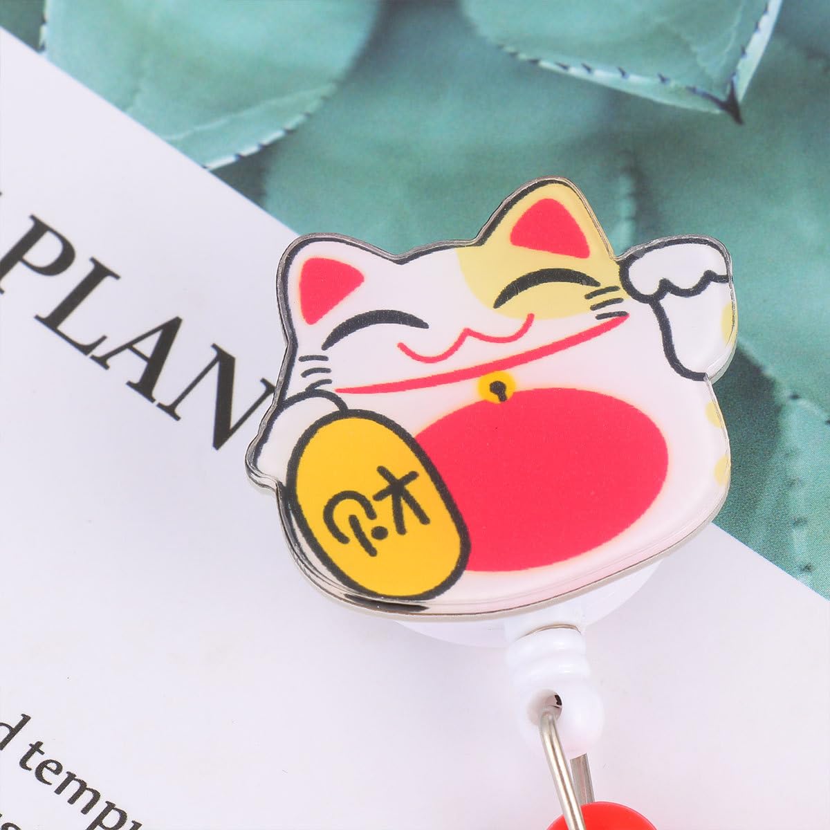 Retractable Clip-On Pocket Watch with Second Hand - Cute Cat Design for Doctors, Nurses & Medical Professionals | Perfect for Hospital Shifts, Clinical Use & Fashion Accessories