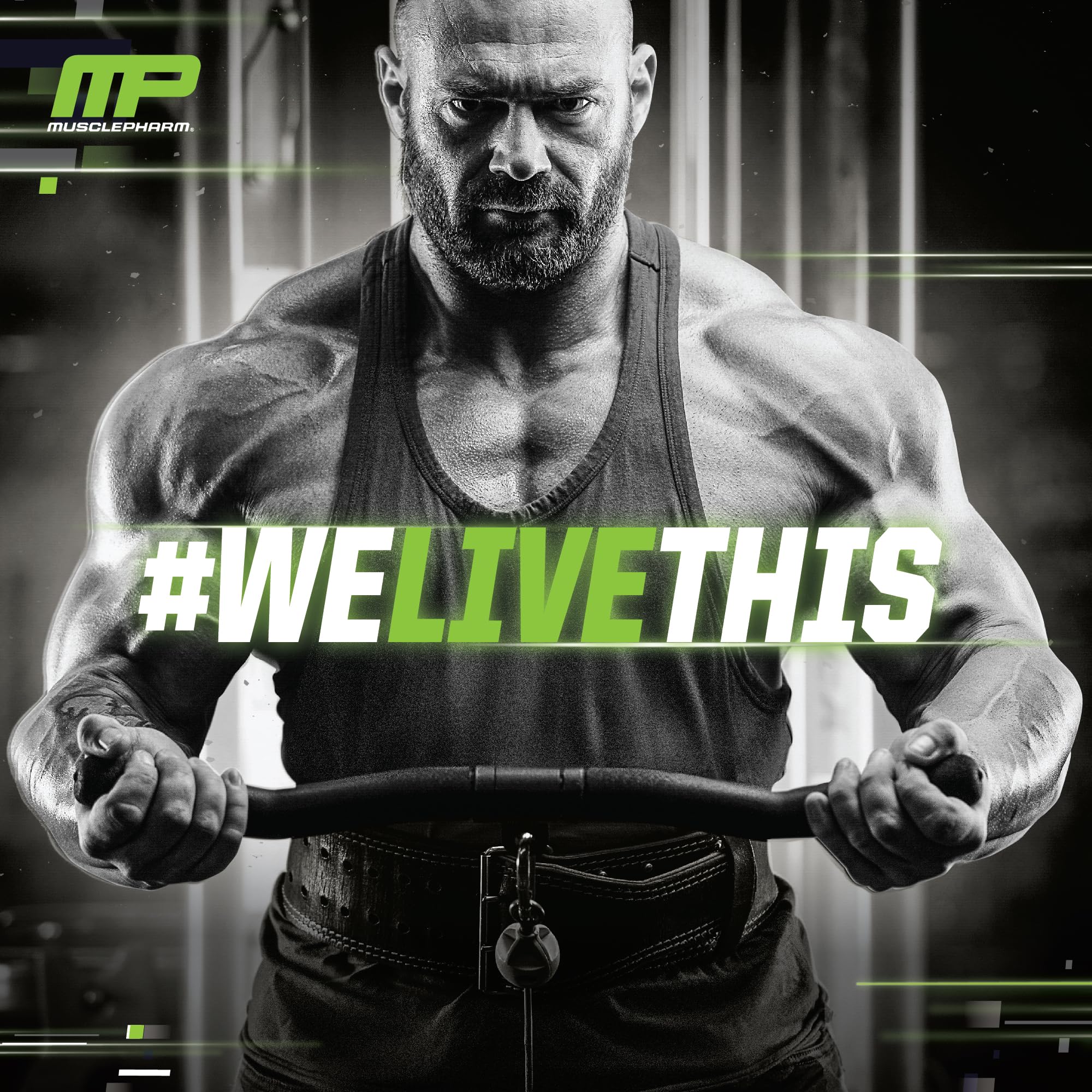 MusclePharm Combat Protein Powder - Banana Cream Flavor, 5 Protein Sources (Whey Isolate & Egg Albumin), Gluten Free, 4lb (52 Servings) - Post Workout Recovery & Muscle Growth Supplement for Athletes & Fitness Enthusiasts