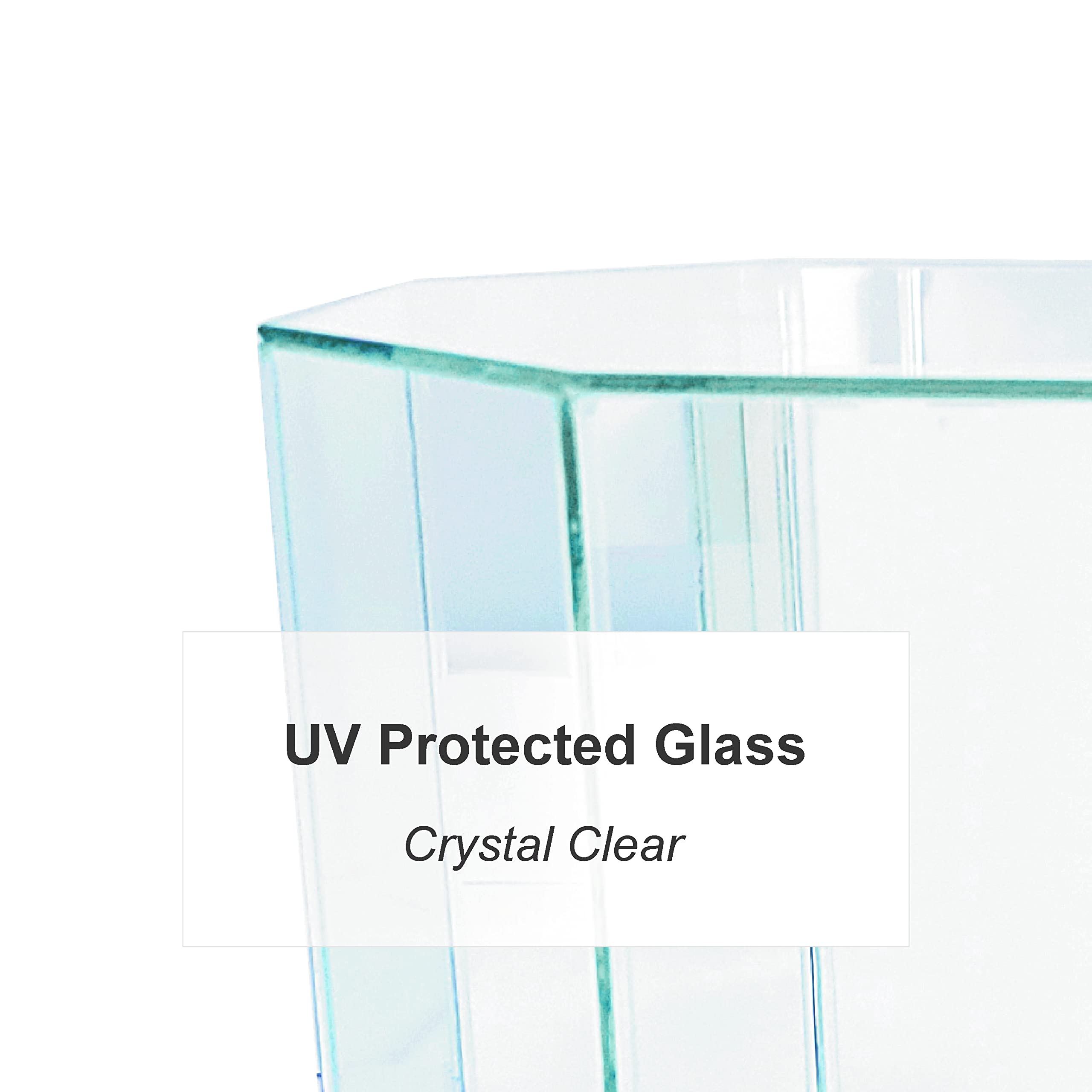 Premium Soccer Display Case with 99% UV Protection Conservation Glass - Perfect for Showcasing Memorabilia, Trophies, and Collectibles in Home or Office