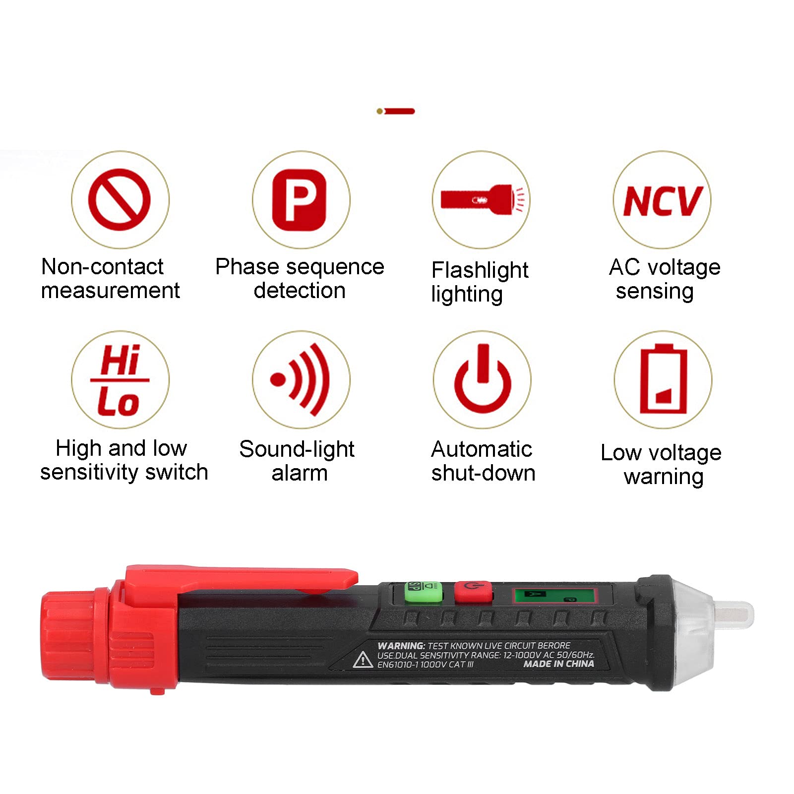 Stable and Efficient Home Circuit Tester - Professional Hand Tools for Electrical Work | Perfect for DIY Home Repairs and Electrician Use
